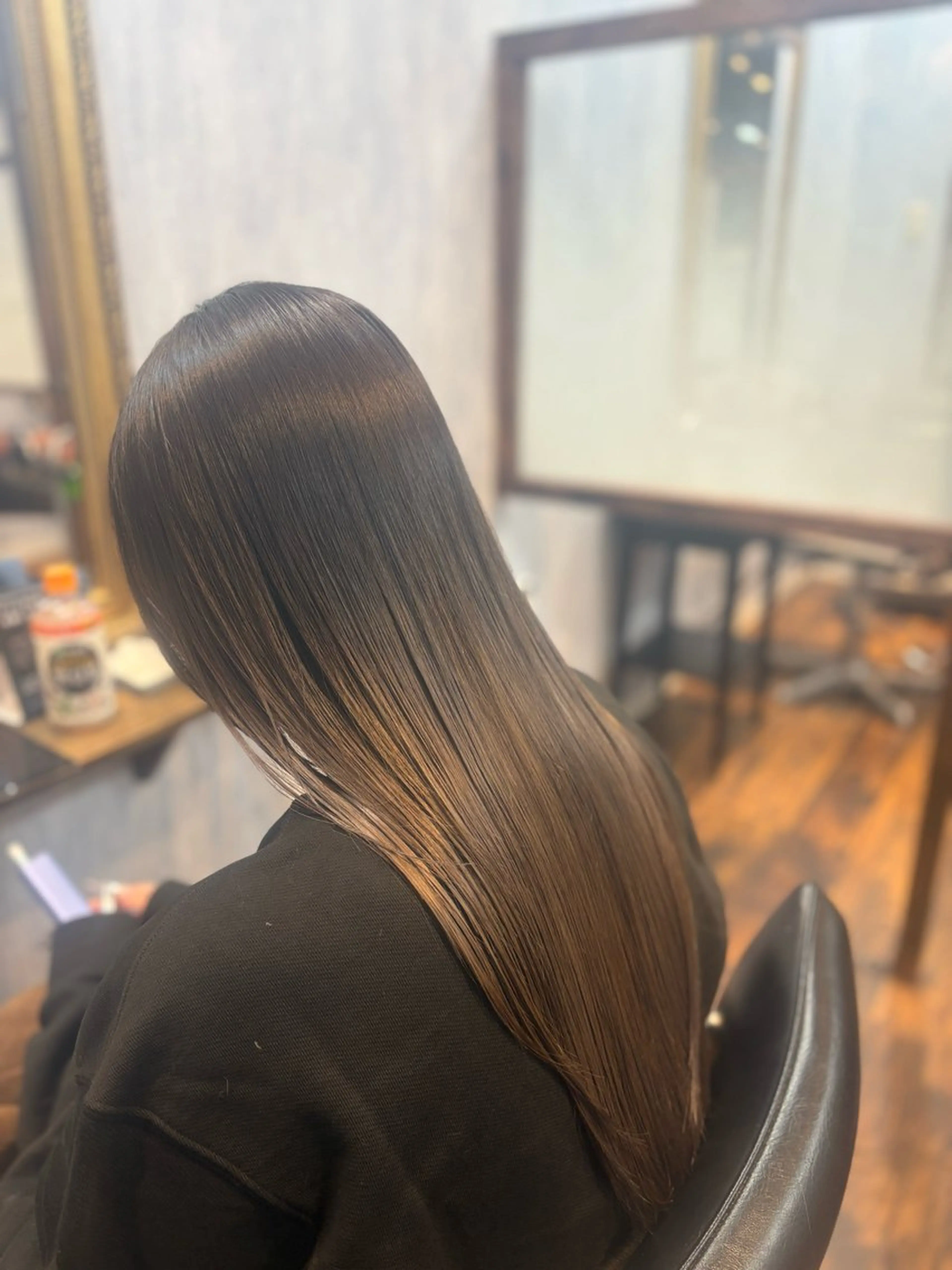 ロング カット ヘアカラー トリートメント ✨髪質改善特化✨ Romyリョージ✨のヘアスタイル