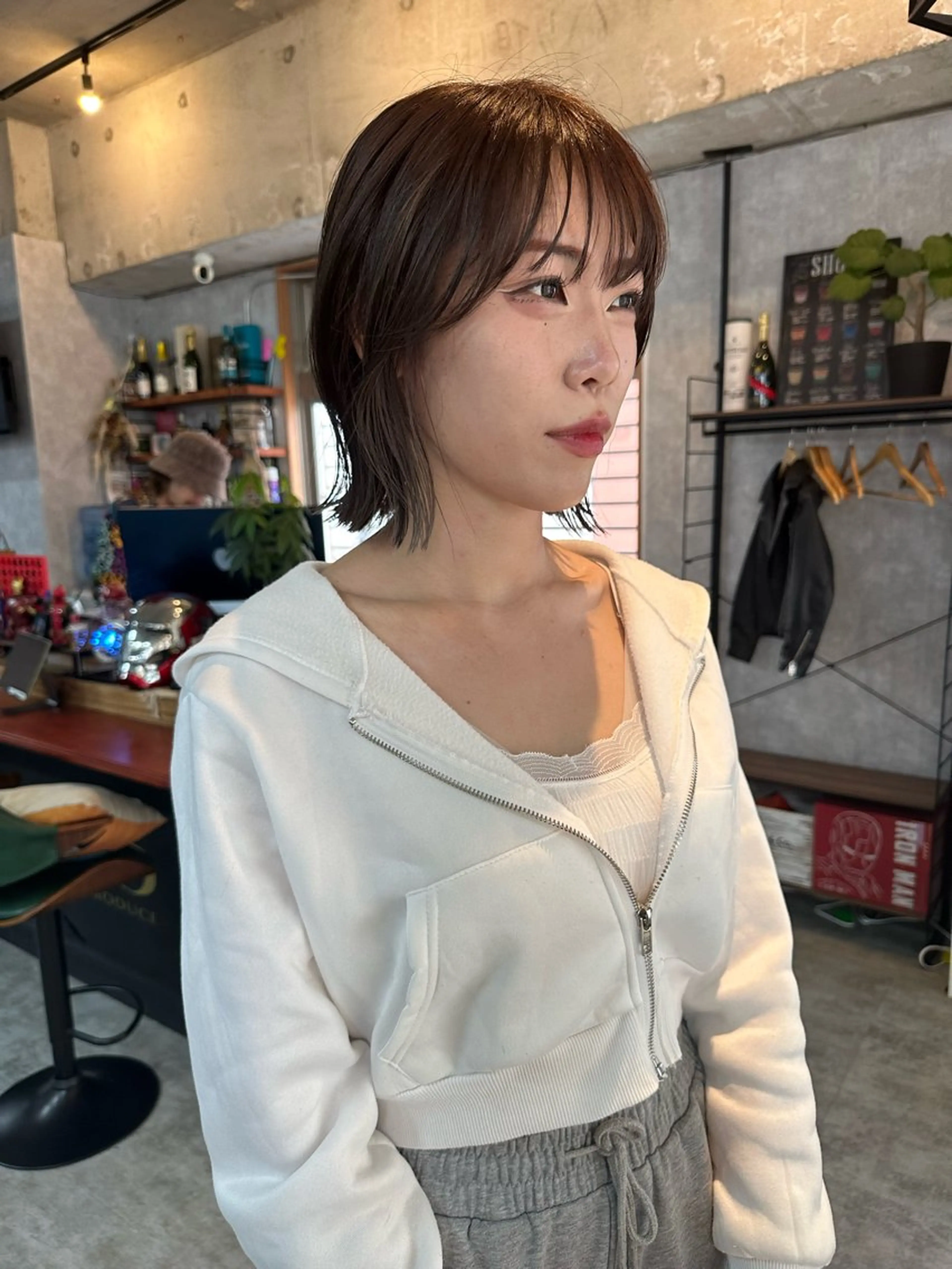 ショート 切りっぱなしボブ ショートボブ ハンサムショート 丸みショート ボブ カット トリートメント C’LD hair  produce /シールドヘア所属・モテ髪/ボブ/ショー ト/アダチフウトのヘアスタイル