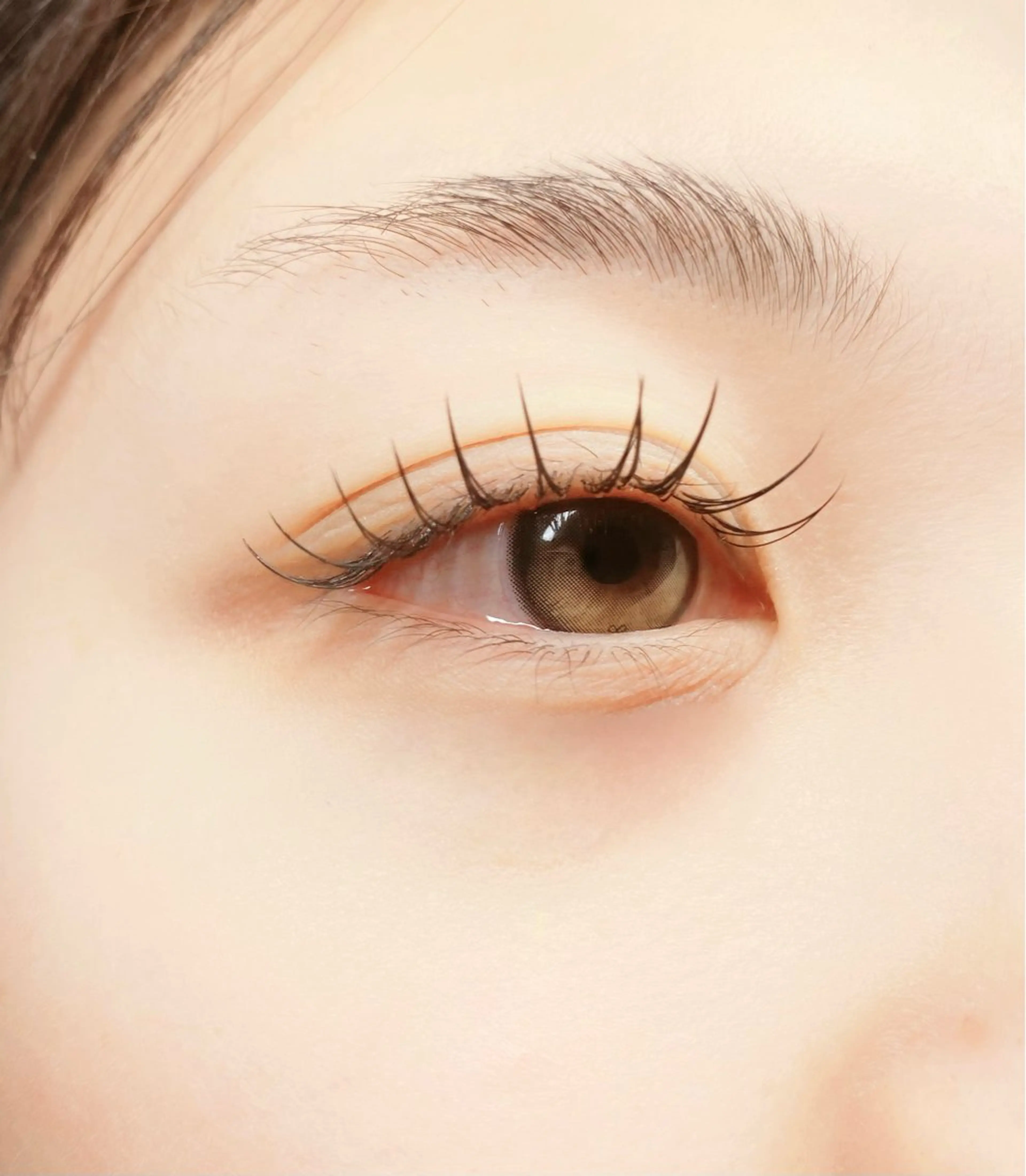 マツエク・マツパ フラットラッシュ ナチュラル Beauty salon Mee+所属・心斎橋/なんば Mee+のマツエク・マツパデザイン