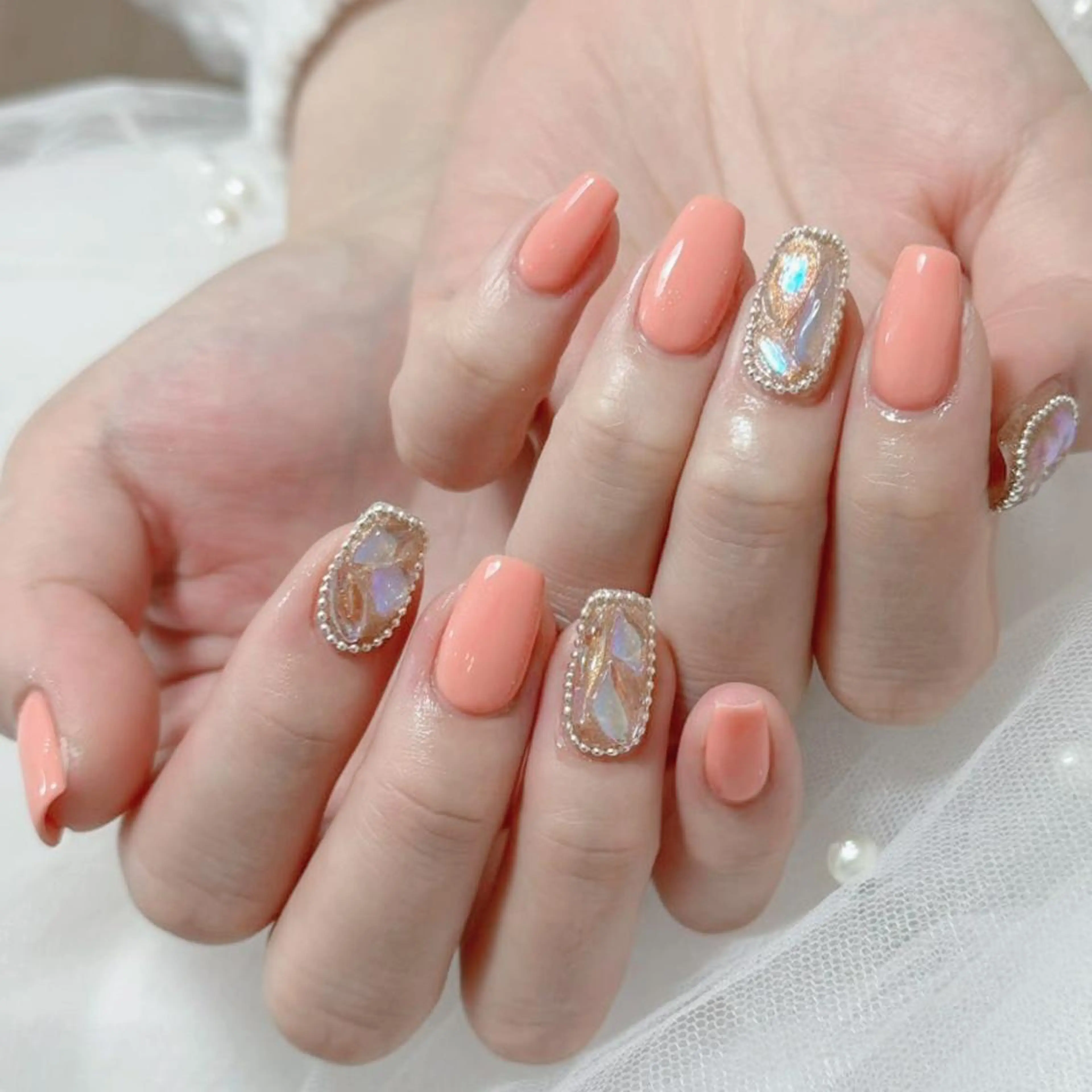 ネイル ハンドネイル ハンドケア DEMAIN- 🌹のネイルデザイン