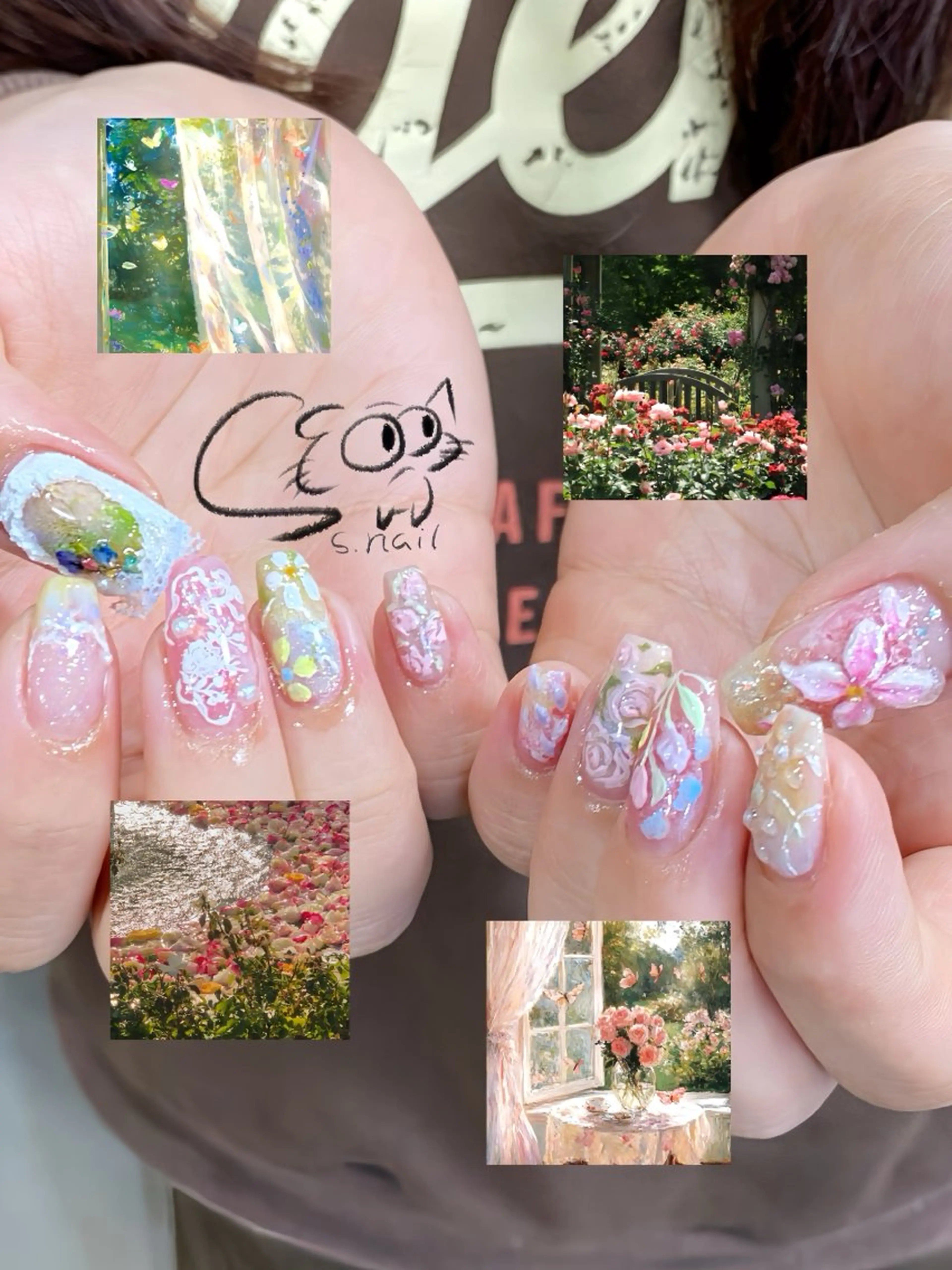 ネイル アートネイル チークネイル フレンチネイル グラデーション マグネットネイル ハンドネイル S.nail所属・S.nail _のネイルデザイン