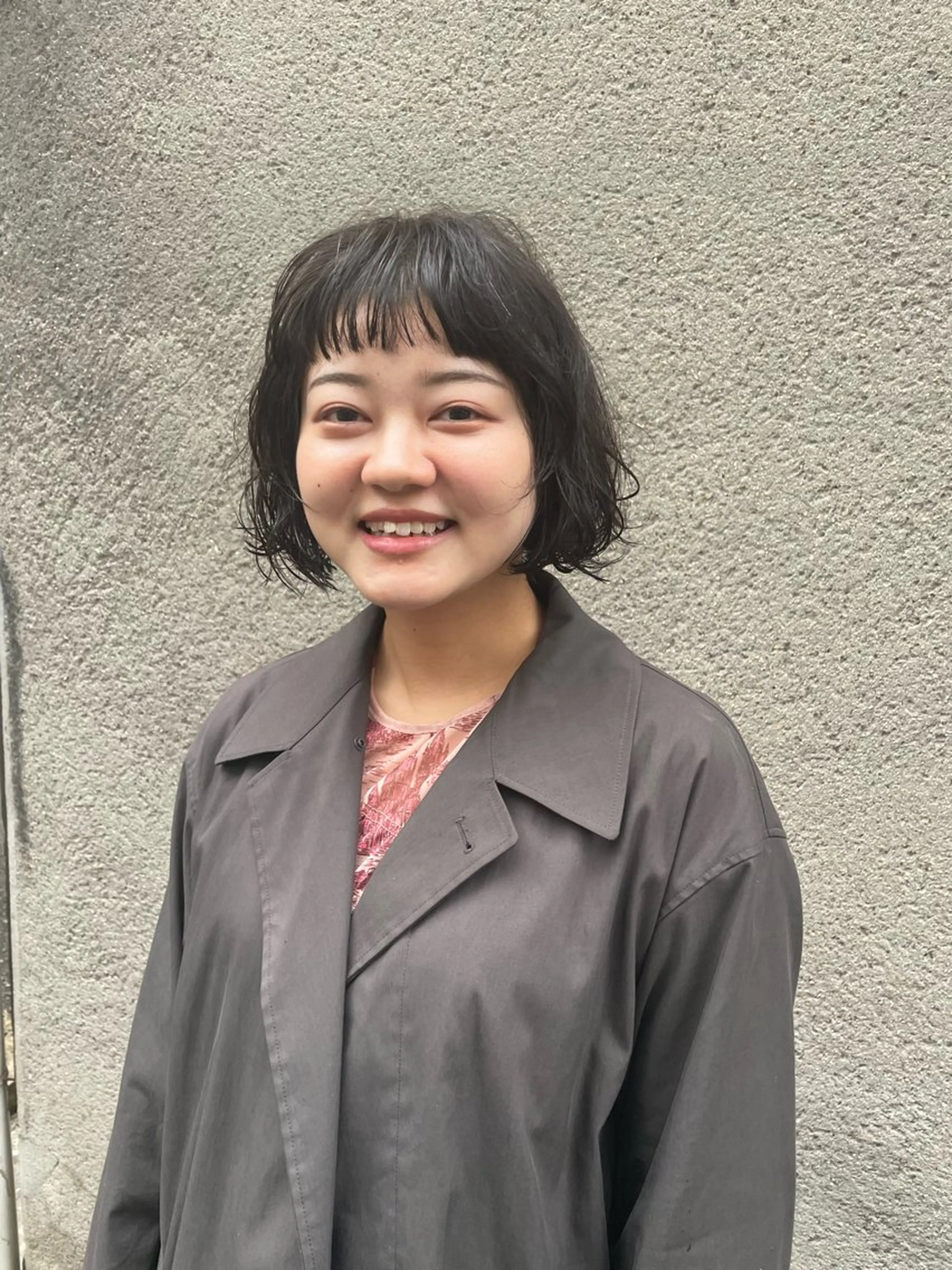 ミディアム カラー パーマ ヘアアレンジ メンズ ボブ カット ヘアカラー トリートメント tatsumi/ボブ ウルフ/レイヤーのヘアスタイル