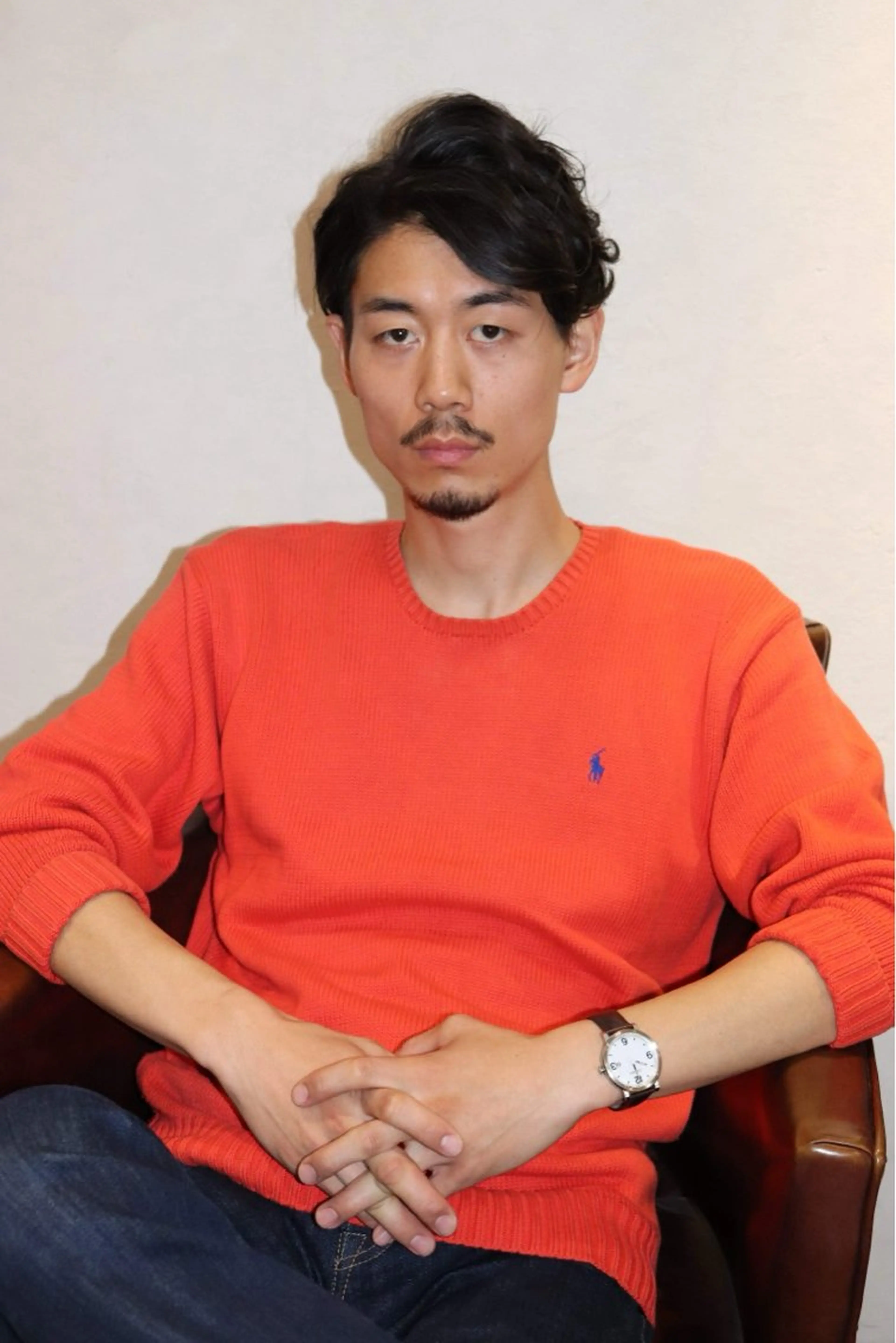 ショート パーマ メンズ メンズパーマ カット 吉岡 昌吾のヘアスタイル