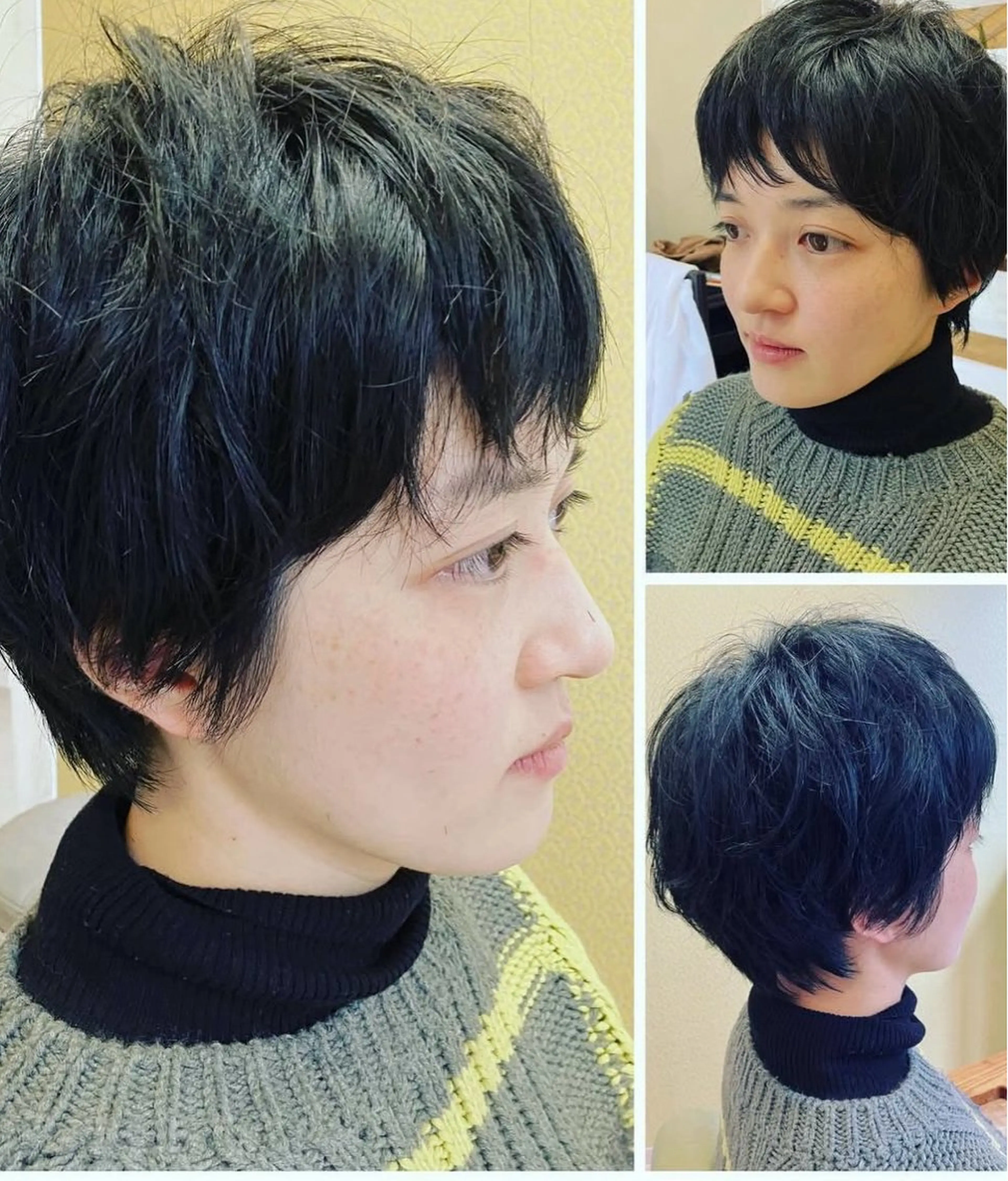 ショート Enne所属・ヤマモト ヒロミのヘアスタイル