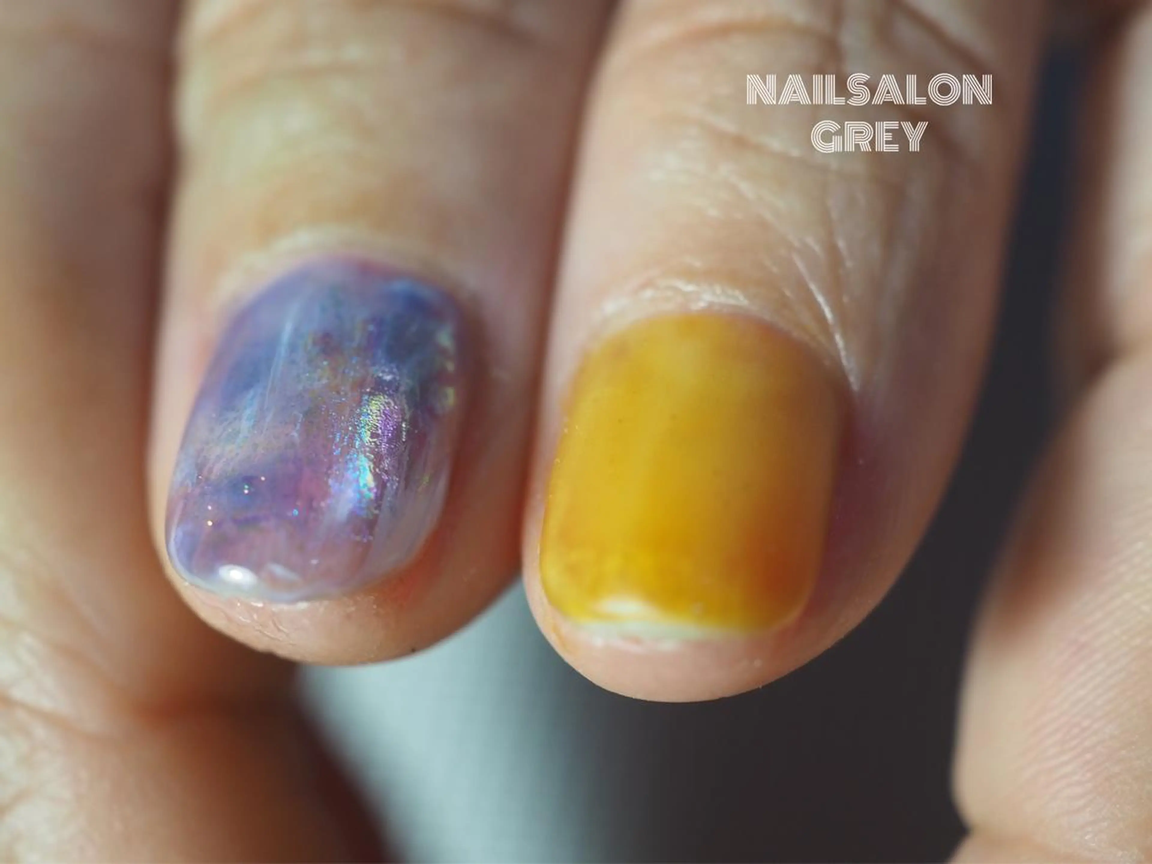 ネイル 【GREY】 TAIRAのネイルデザイン