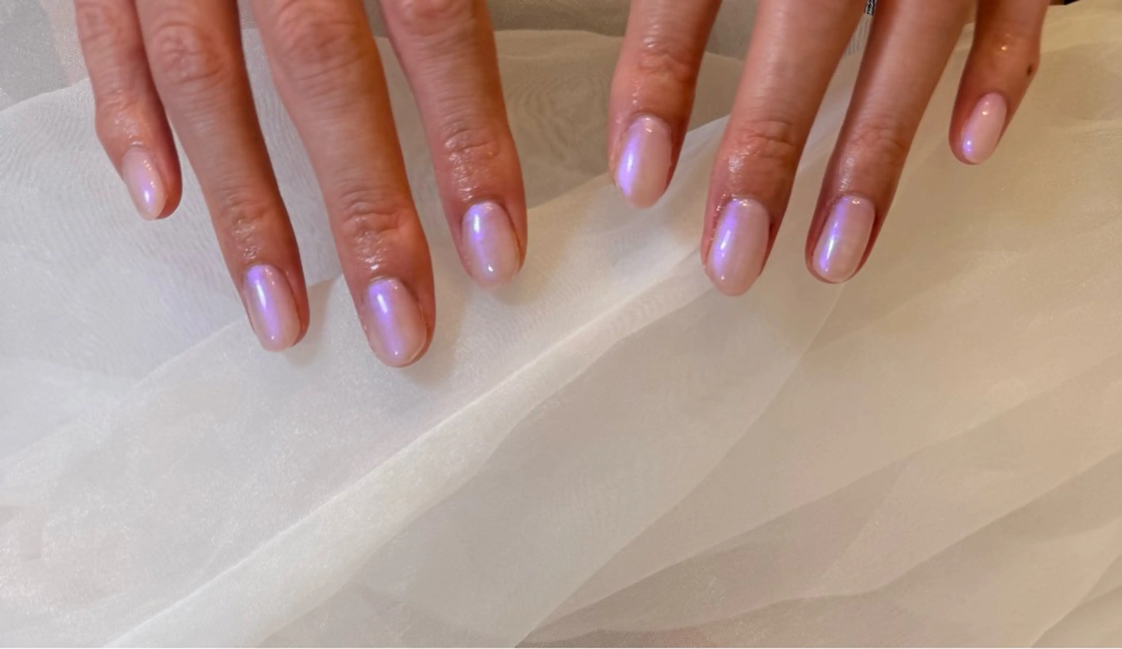 キッズ ネイル ワンカラーネイル ハンドネイル nailsalonAxia所属・。*✧⛓️ mayu⛓️✧︎*。のネイルデザイン