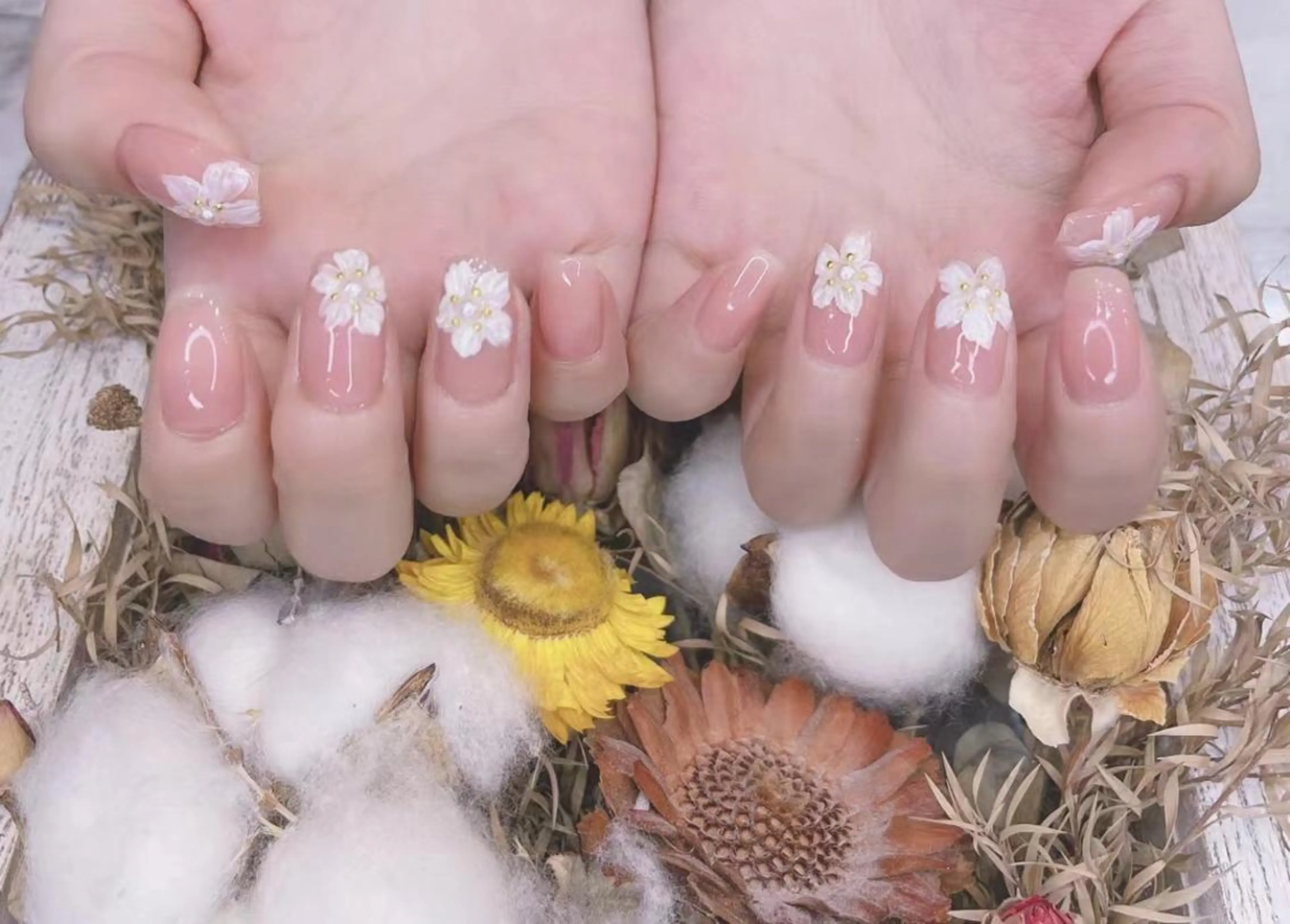 ネイル 桜ネイル 春ネイル Babarla　Nail　Salon所属・babarla Nailのネイルデザイン