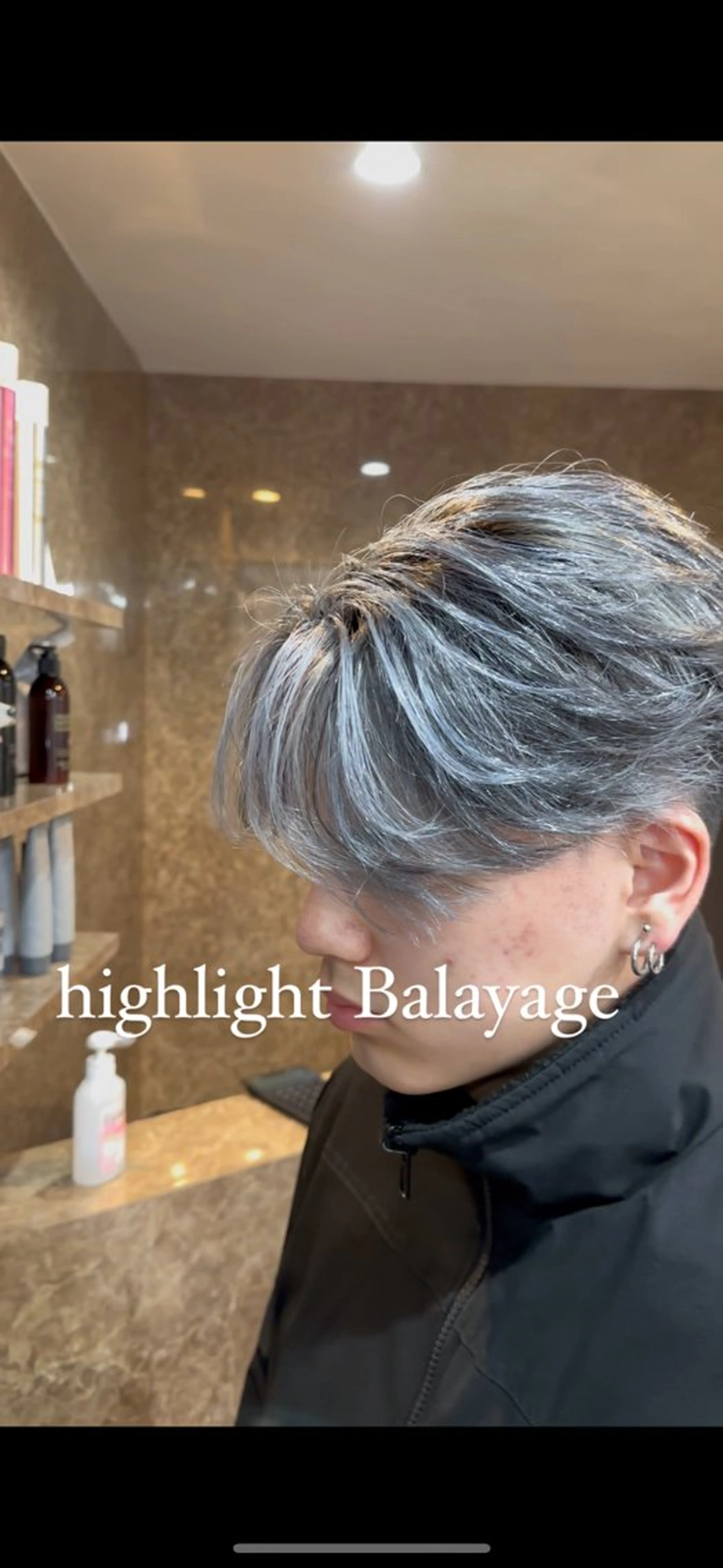 カラー 和歌山ランキング1位 井開のヘアスタイル