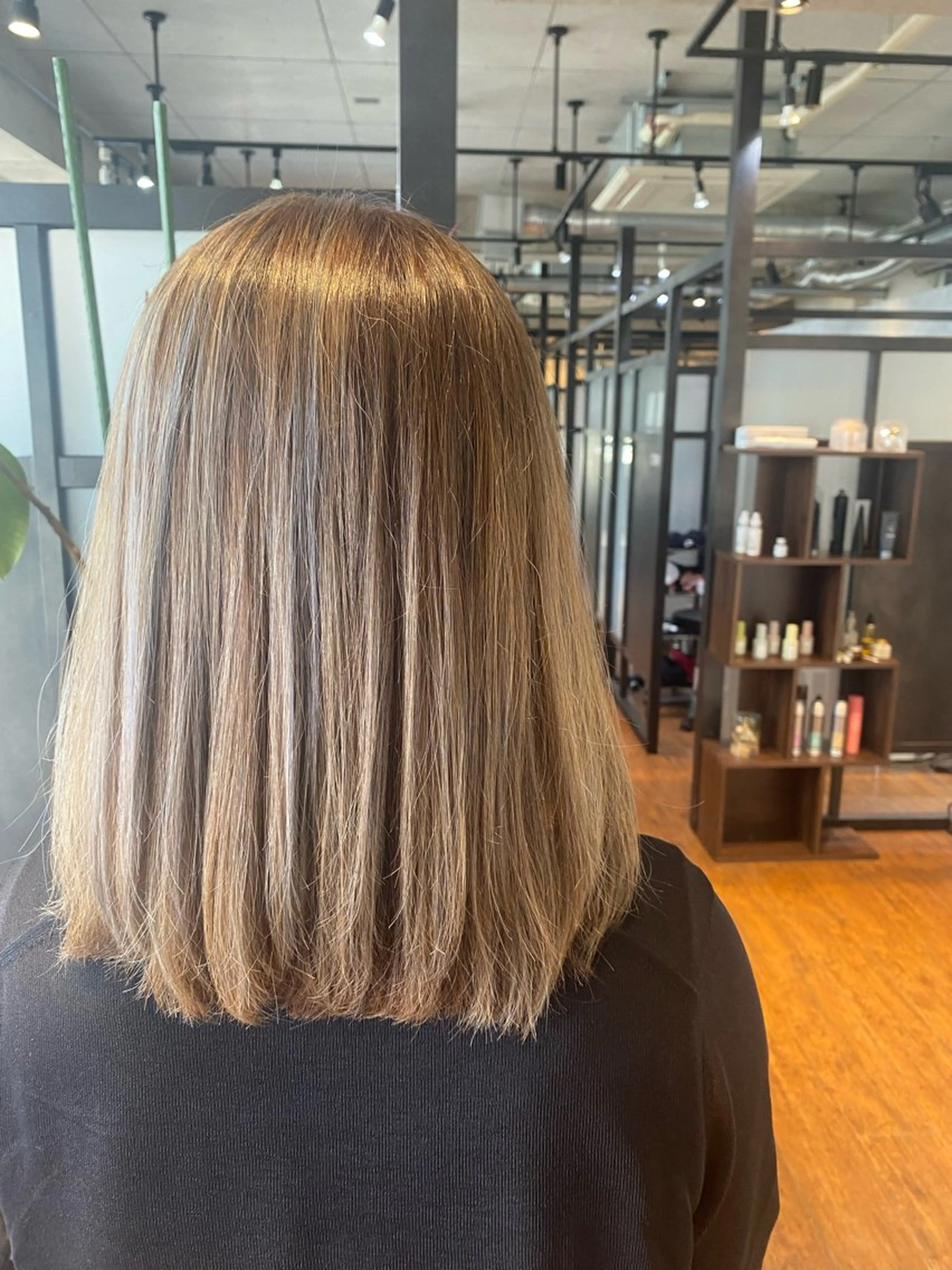 ミディアム カラー ヘアカラー トリートメント N゚秋田店【副店長】 aiのヘアスタイル