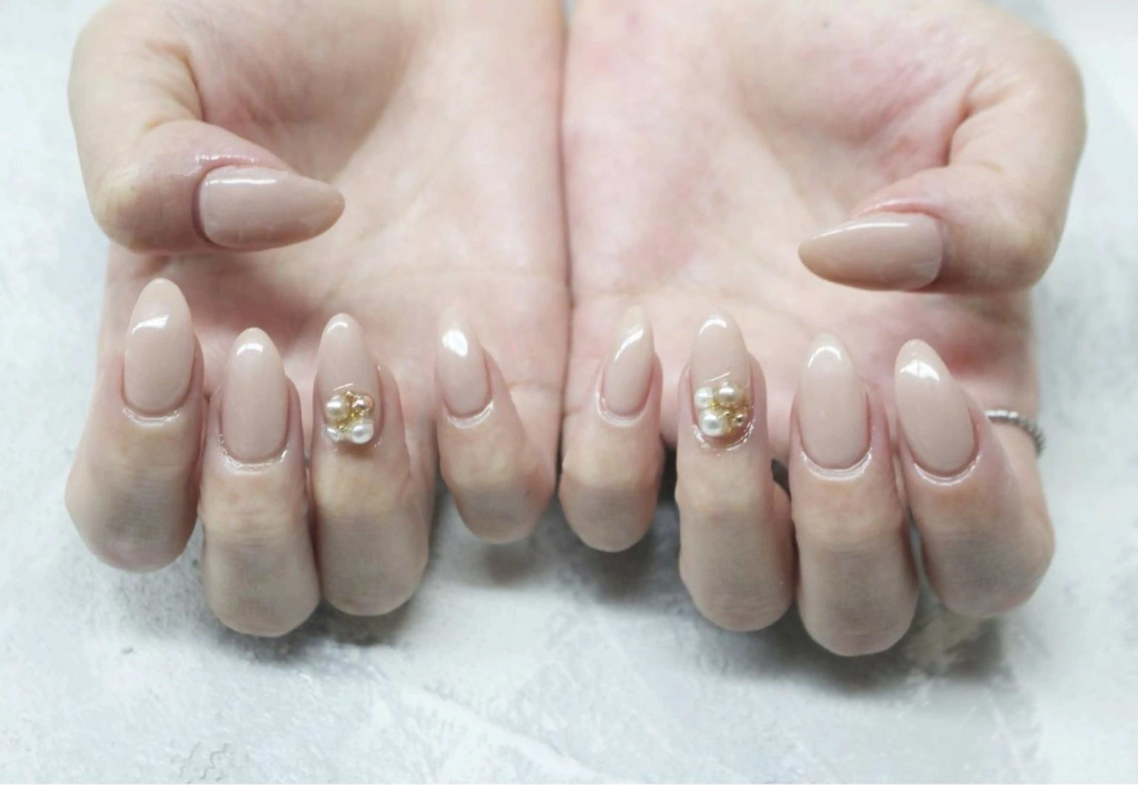 【オフ込】ハンド◆ジェルシンプルコース(アート2本）の写真