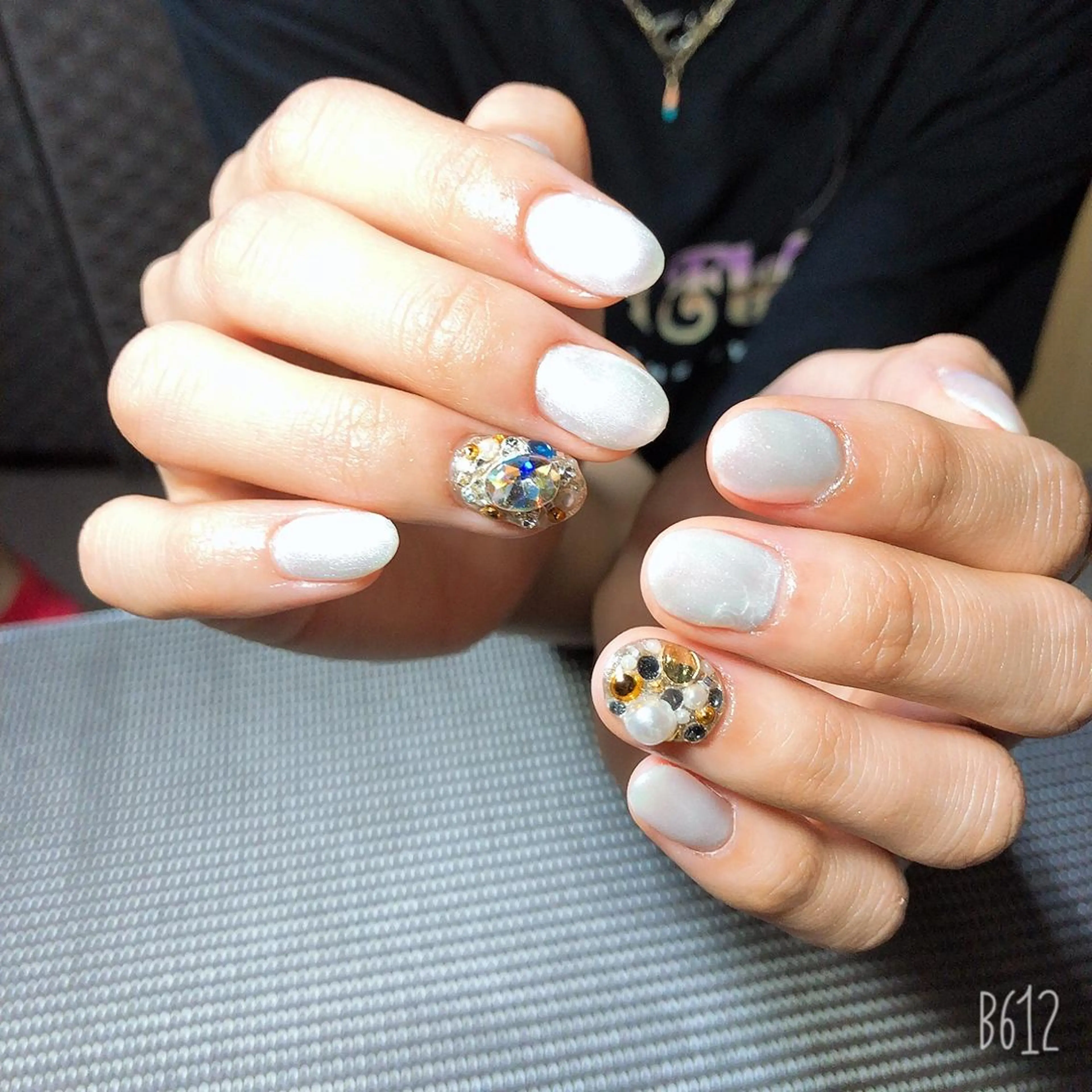 ネイル オーロラネイル ジェルネイル シンプルネイル A"nail ネイリストayanaのネイルデザイン