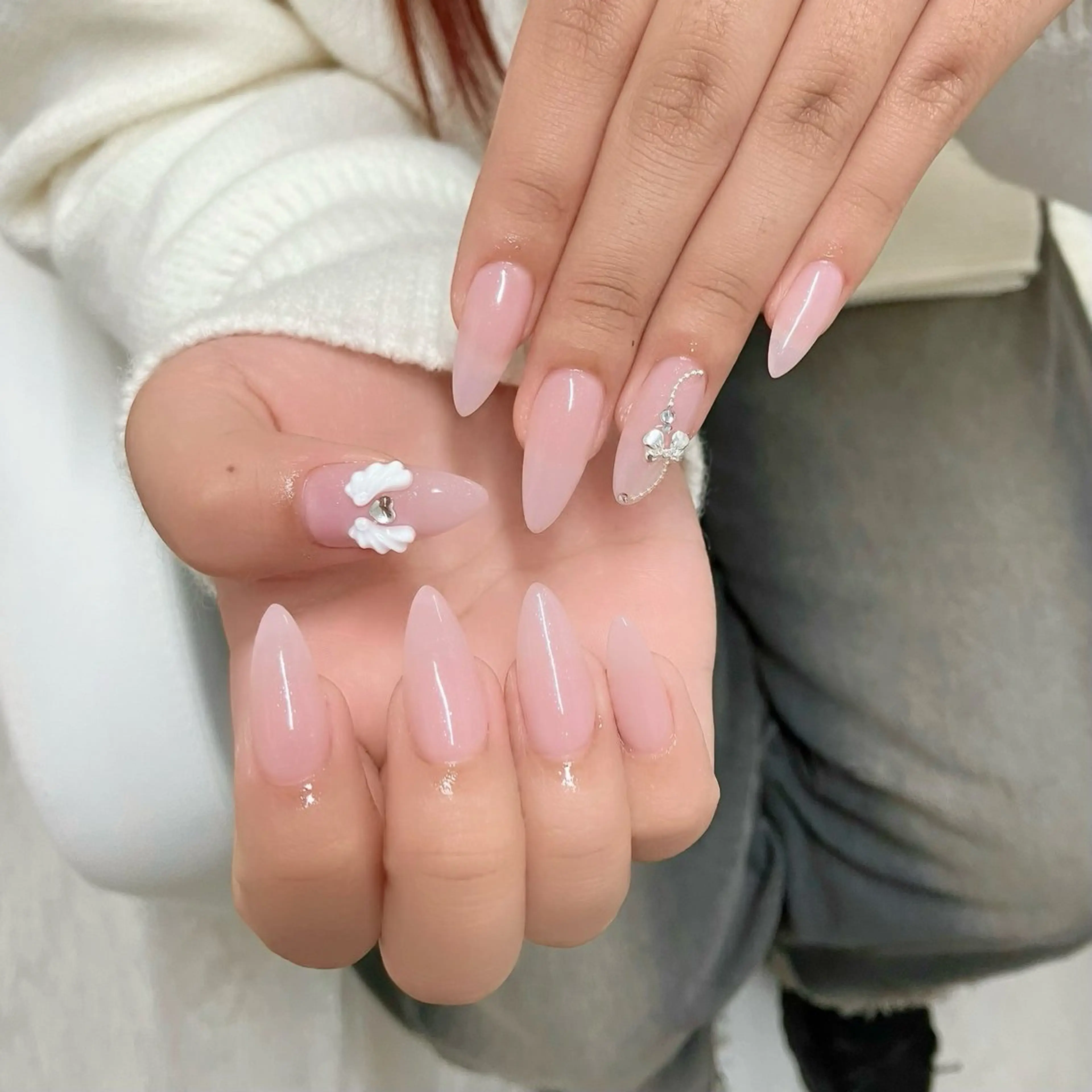 ネイル ハンドネイル Share salon Paloma所属・【大垣ネイル🎀 】 Asana🧸のネイルデザイン