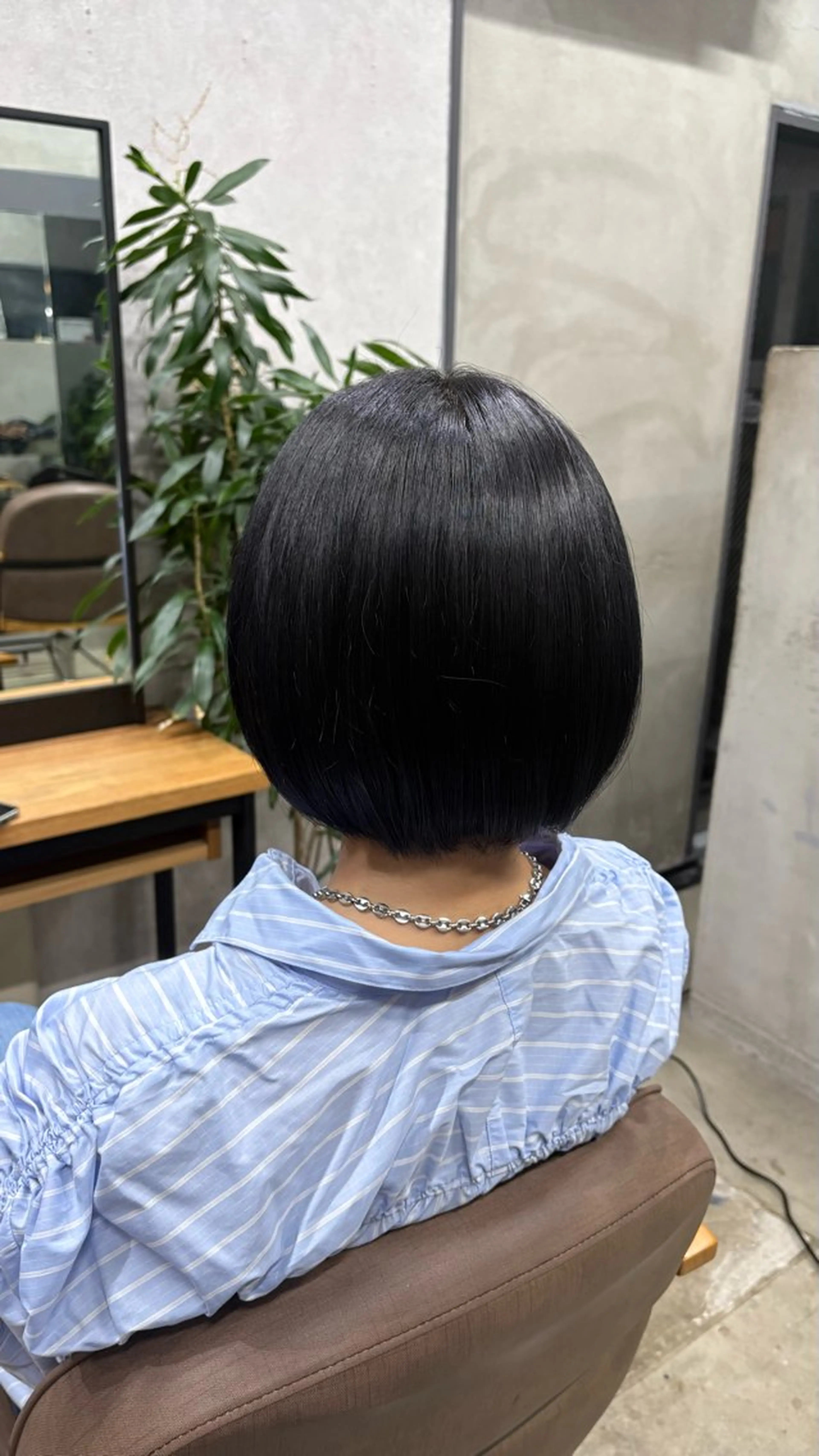 ショート カラー パーマ ヘアカラー 縮毛矯正 トリートメント 天神/ハイトーン/艶 カラー/Miharuのヘアスタイル