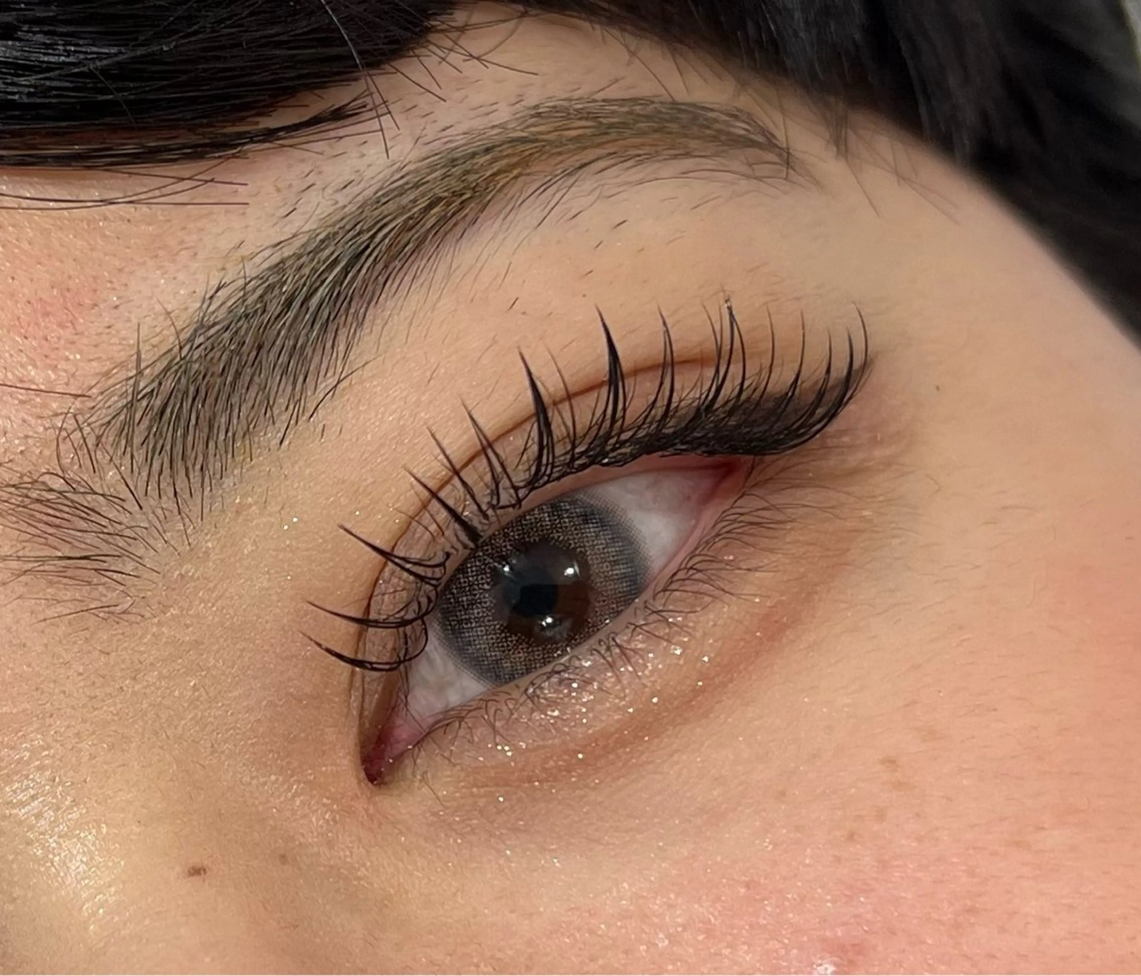 🌷上下フラットラッシュ振り分け140本🌷の写真