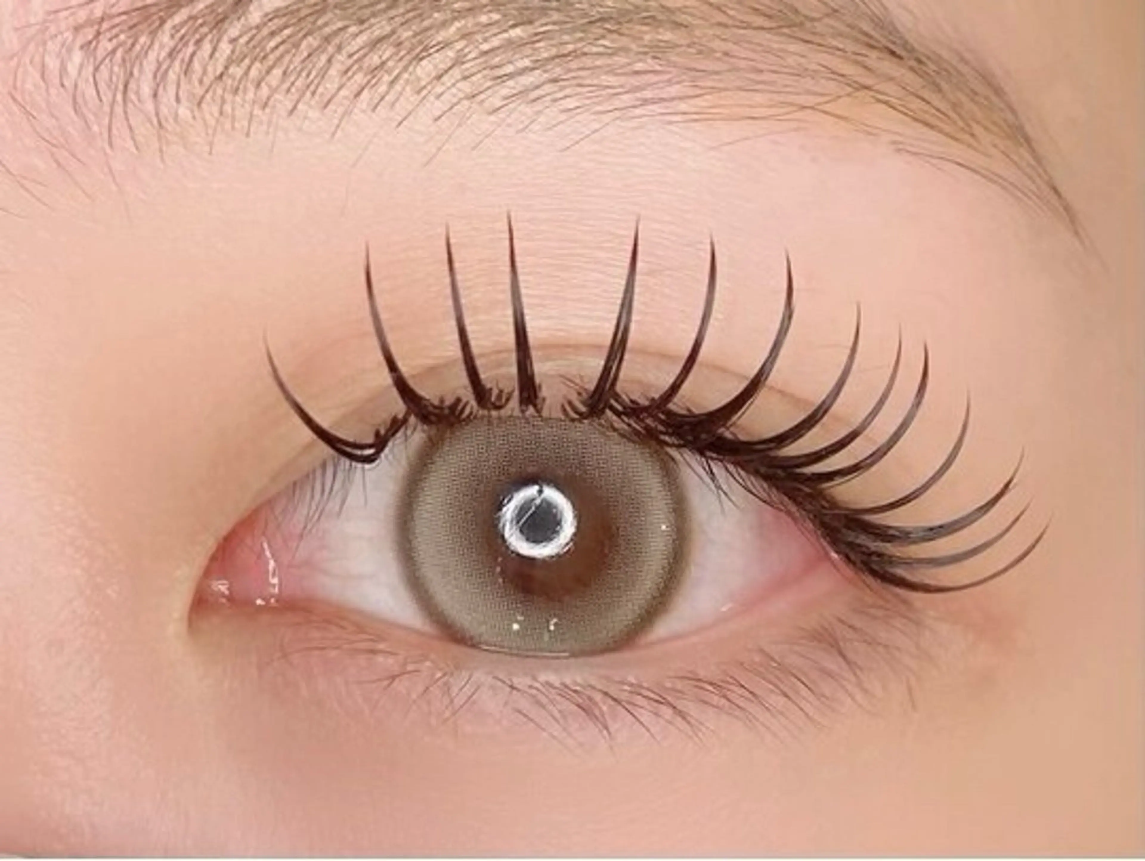 【2回目まで🆗 3回目以降+1100円】次世代パリエク❣️エクステ×パーマ✨アンドヘルシー×フラットラッシュ80本の写真