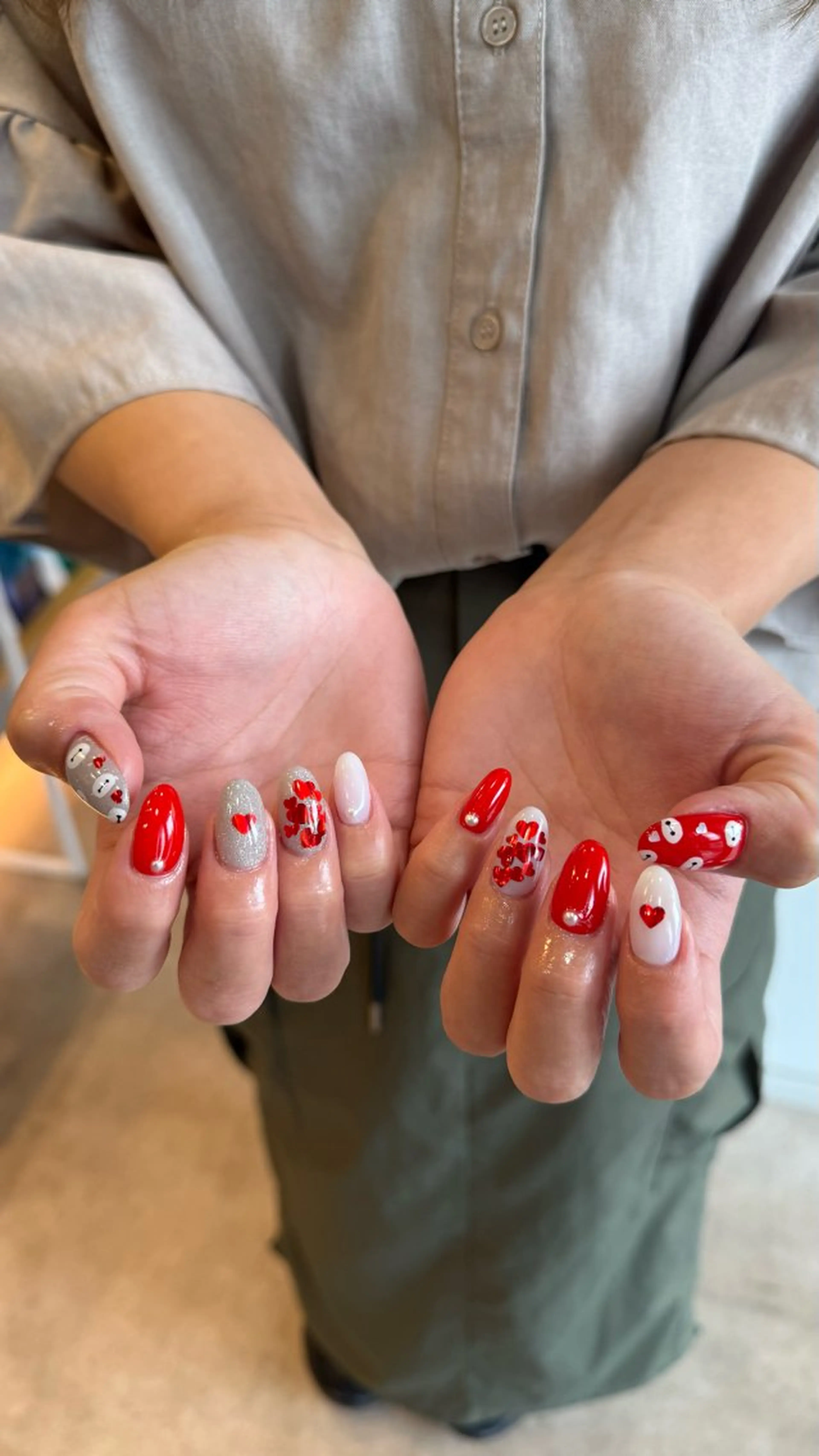 ネイル ハンドネイル nailscue hinonのネイルデザイン