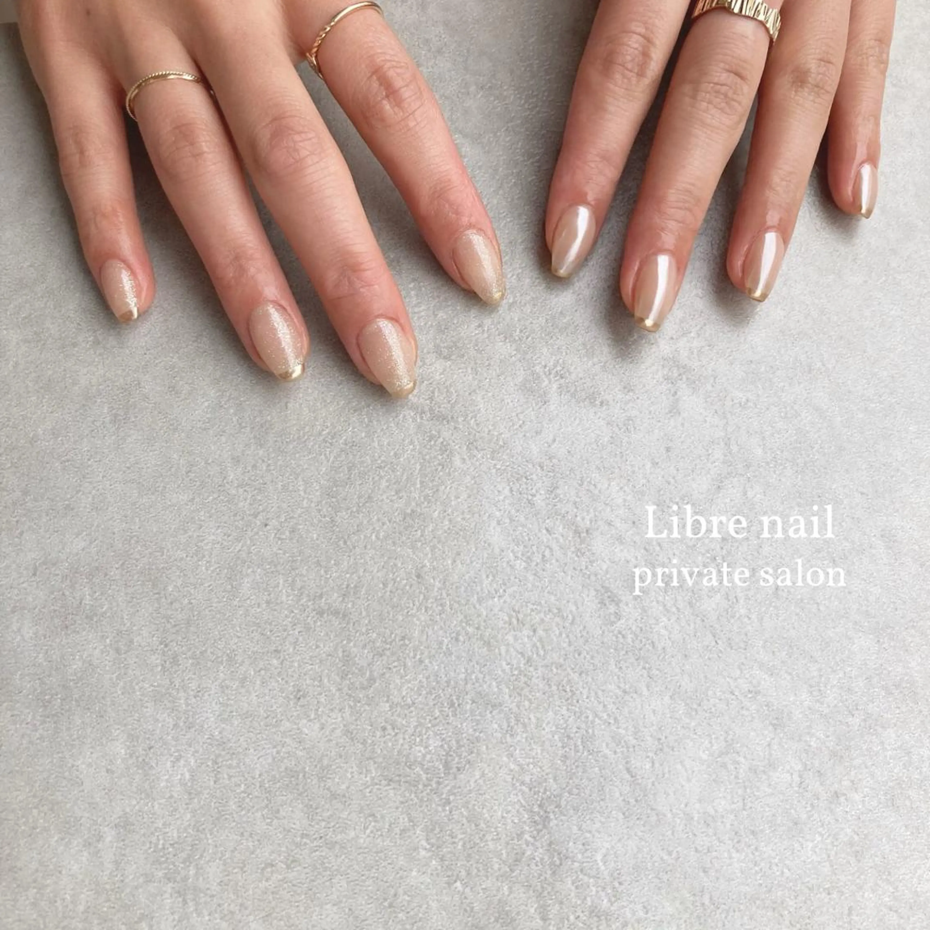 ネイル フレンチネイル 【Libre】 -ﾘﾌﾞﾚﾈｲﾙ-のネイルデザイン