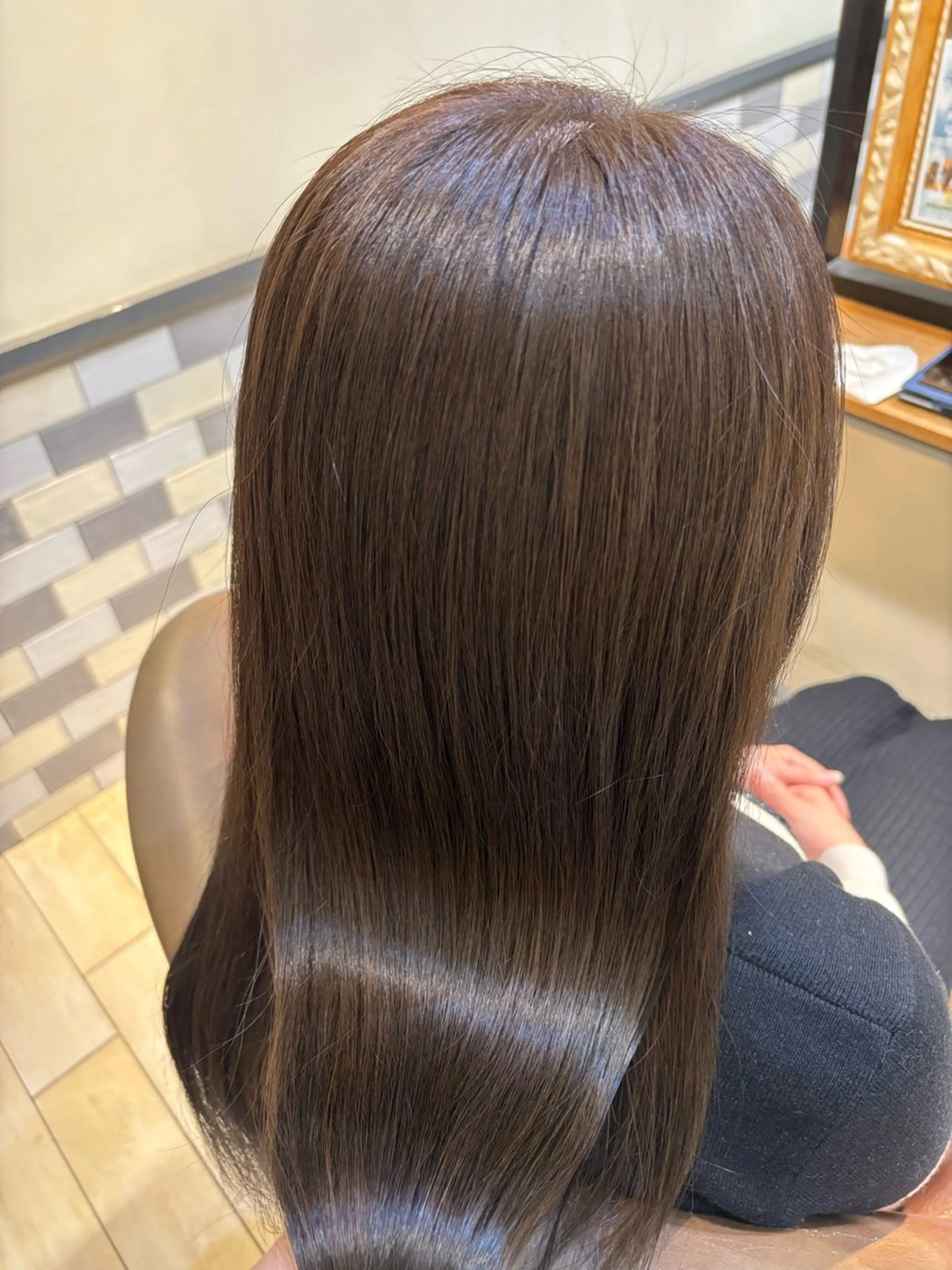 ロング カラー ヘアカラー トリートメント 古屋 澪　艶髪カラー✨のヘアスタイル