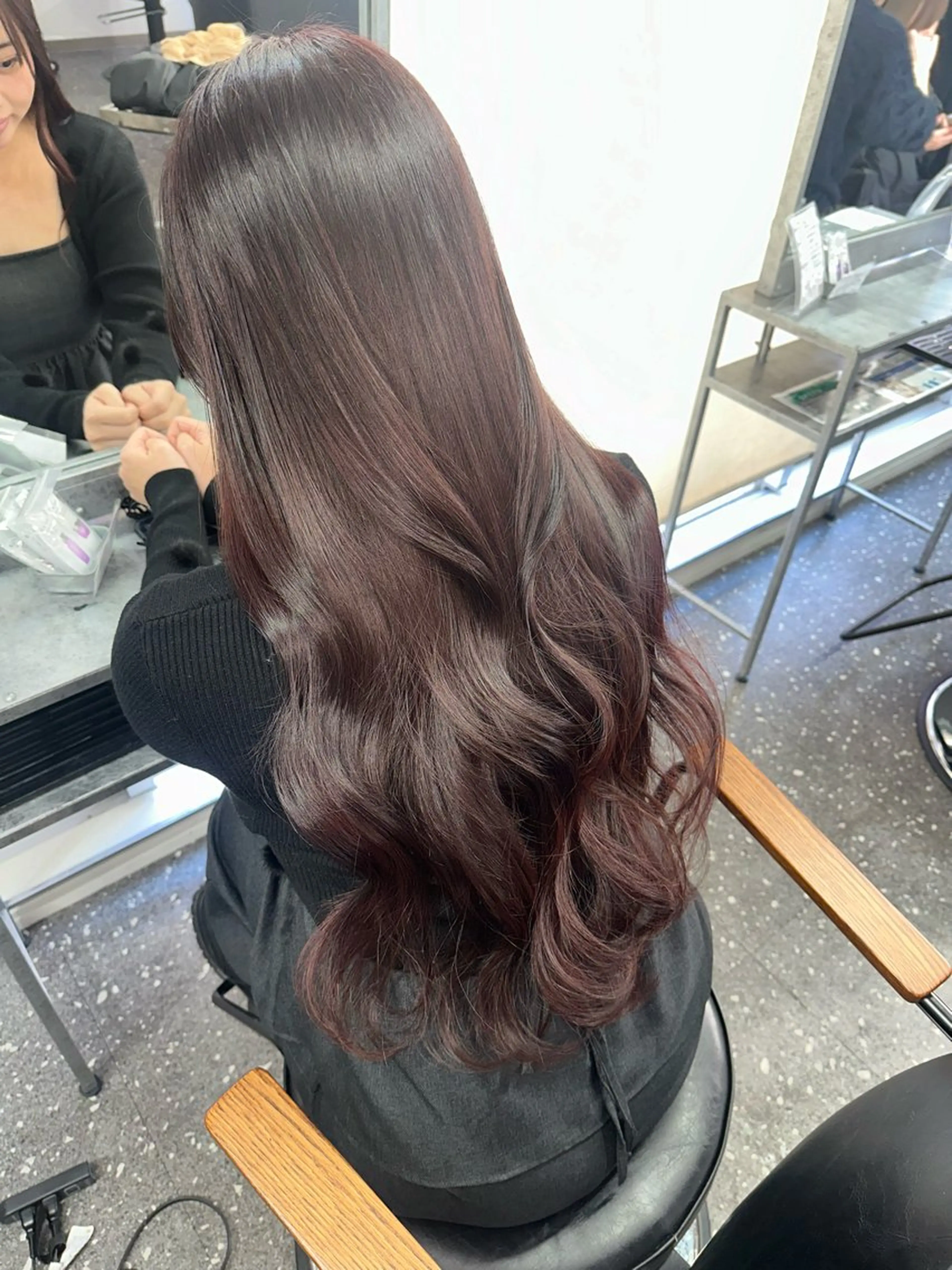 ロング カラー カット ヘアカラー トリートメント 髪質改善⭐️縮毛矯正 吉祥寺⭐️Rinaのヘアスタイル