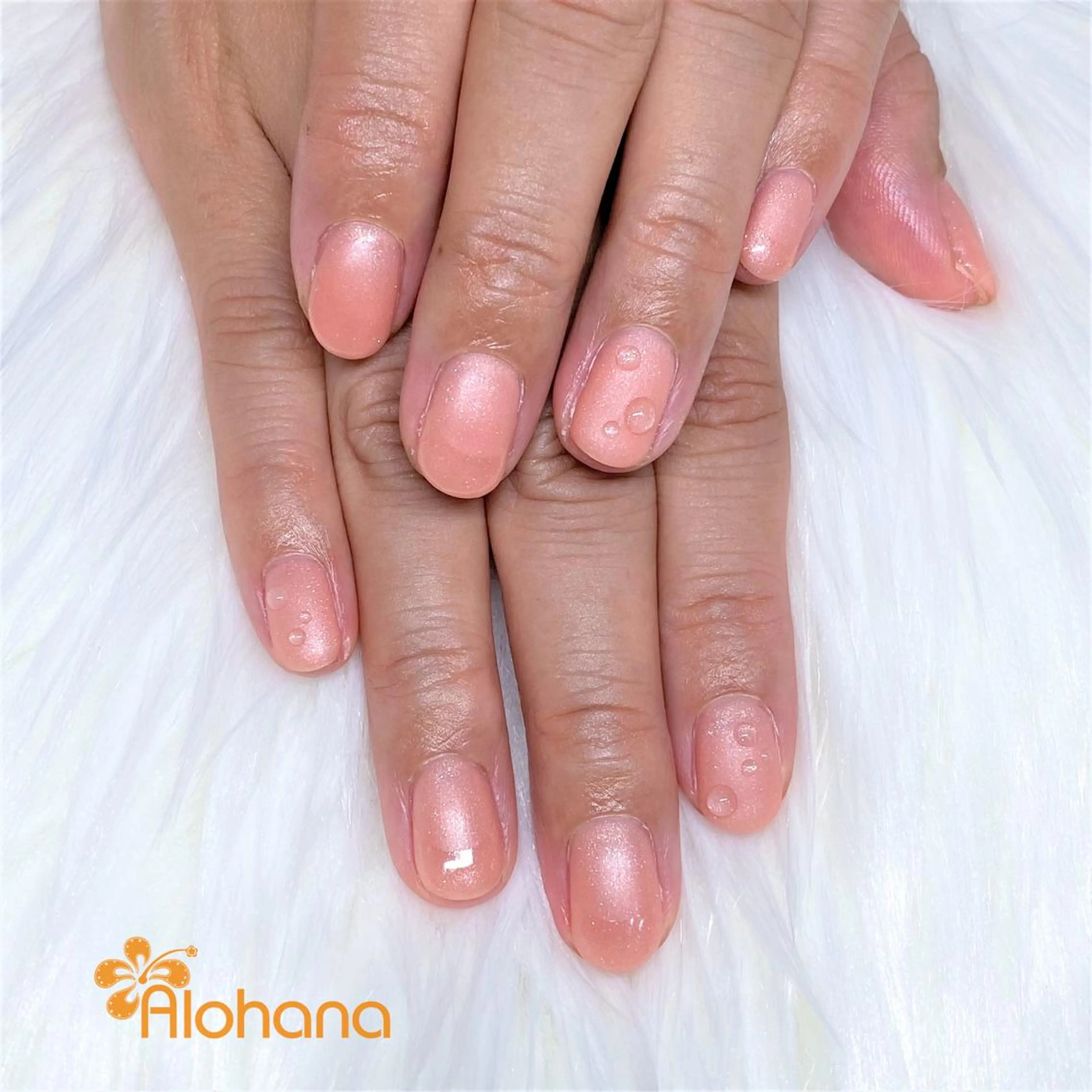 ネイル クリアネイル ハンドネイル Alohana所属・Alohana Minaのネイルデザイン