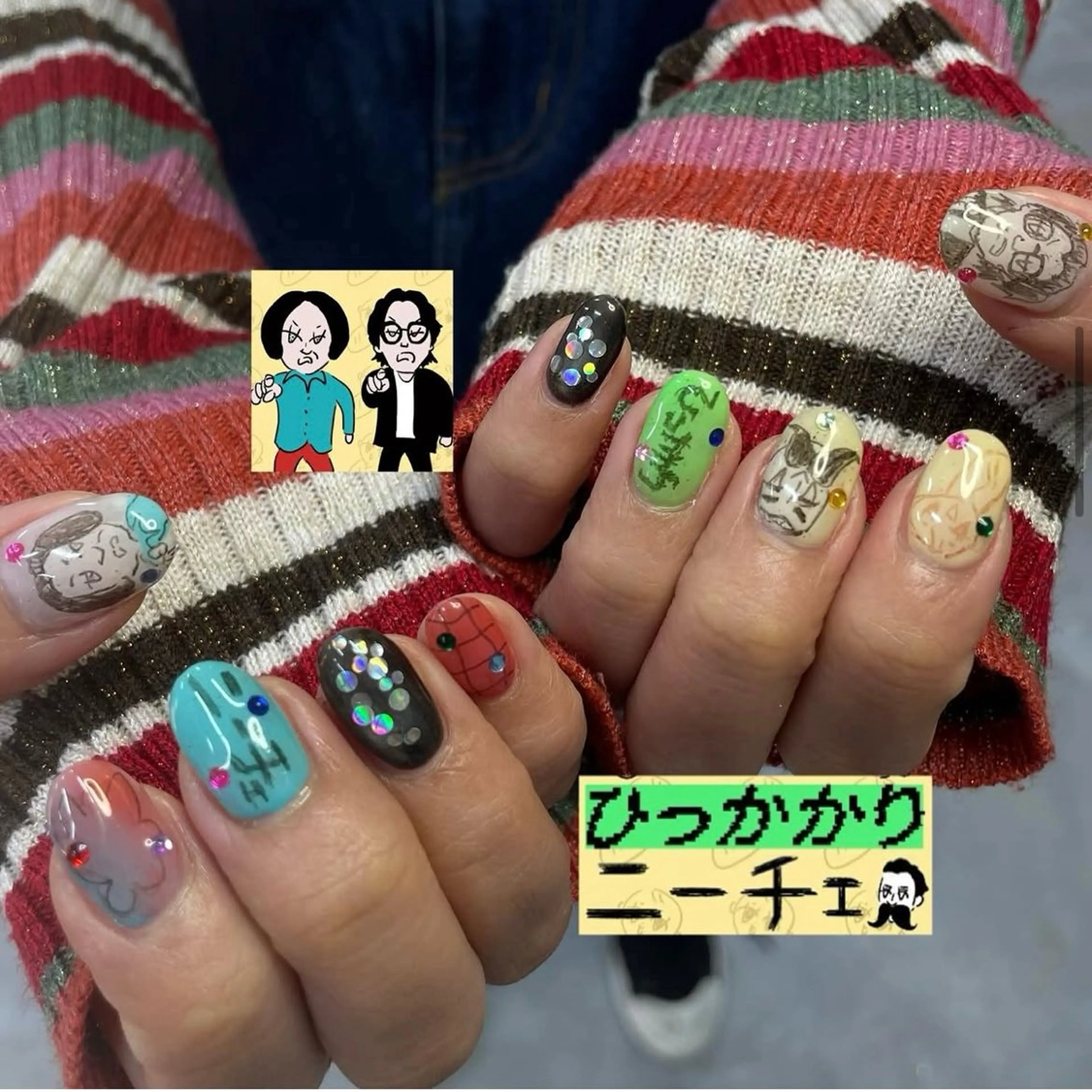 ネイル ハンドネイル フットネイル ゆびノさき +ikebukuroのネイルデザイン