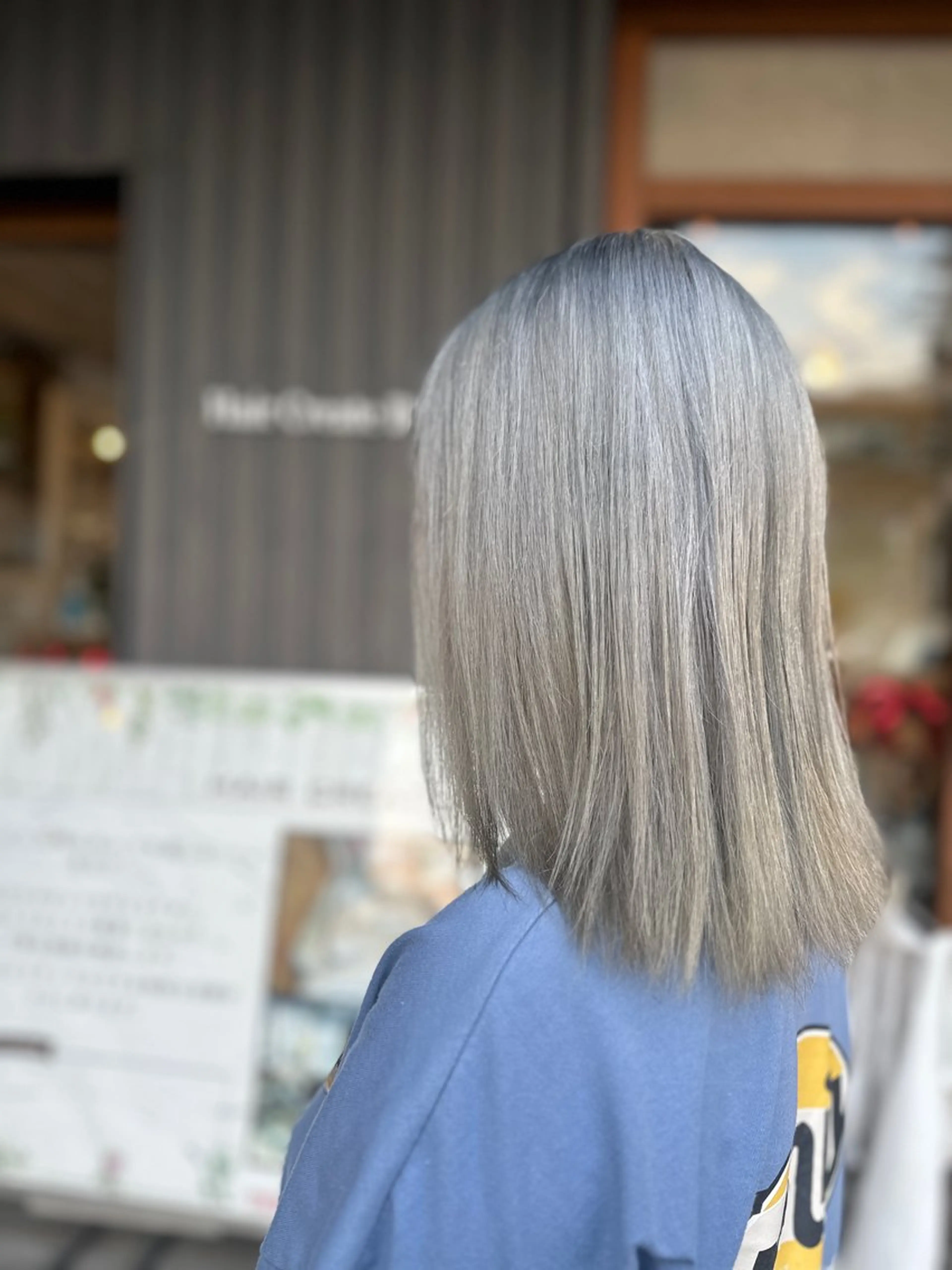 ミディアム ヘアカラー 🩶BRAS 🩶のヘアスタイル