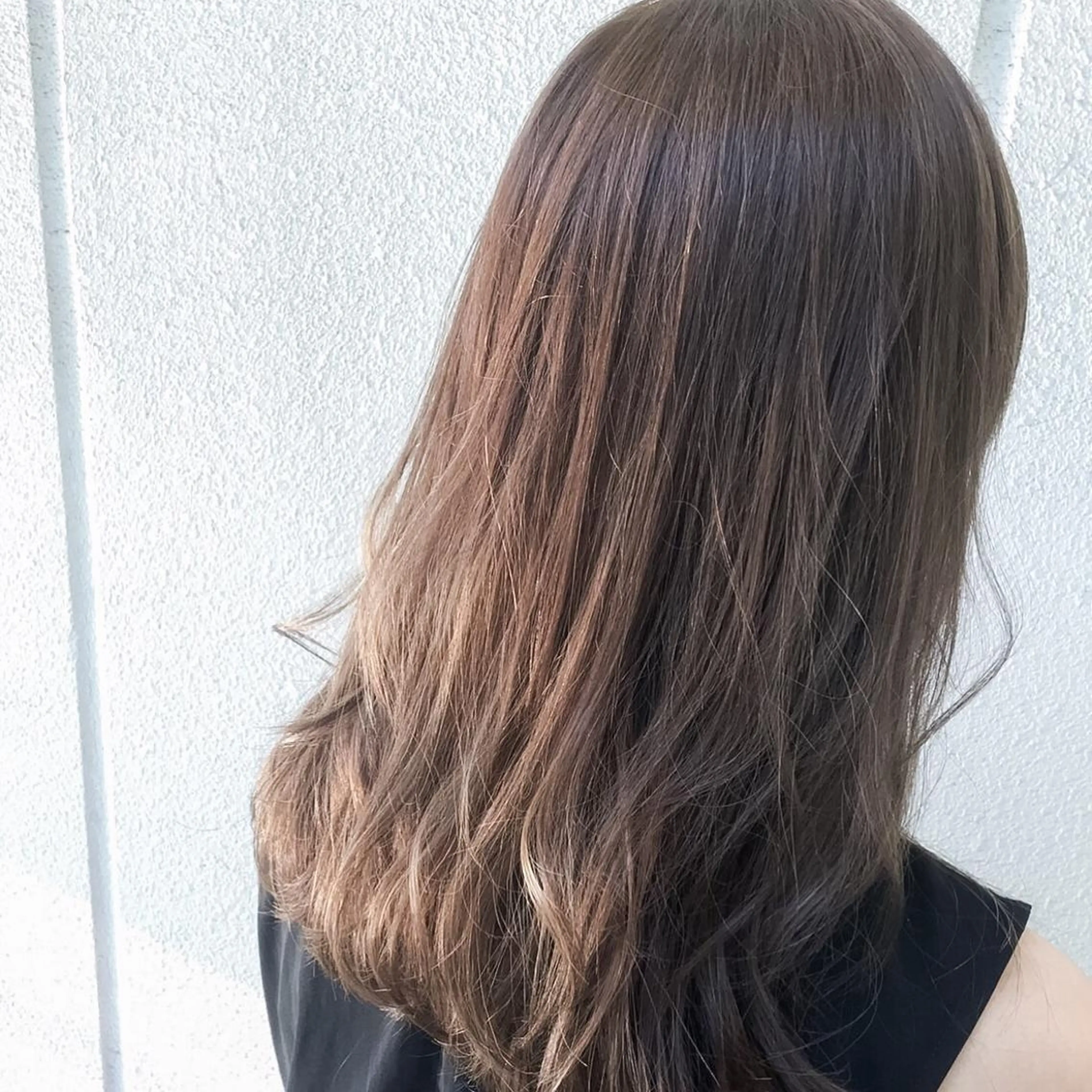 ショート ミディアム セミロング ロング カラー ハイライトカラー ハイライト 中山 天地のヘアスタイル