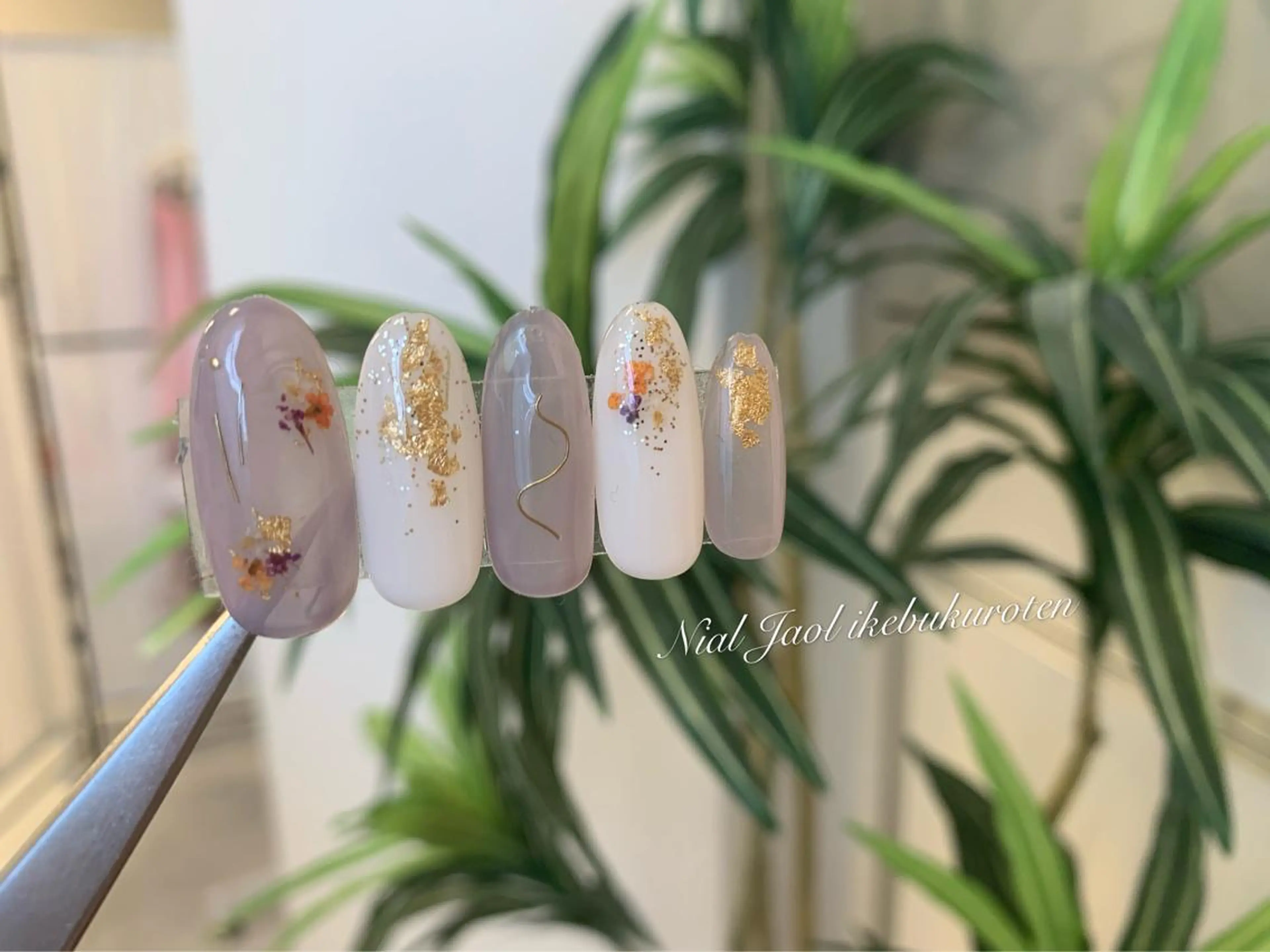 ミディアム nail jaol池袋店所属・ネイルJaol 池袋のネイルデザイン