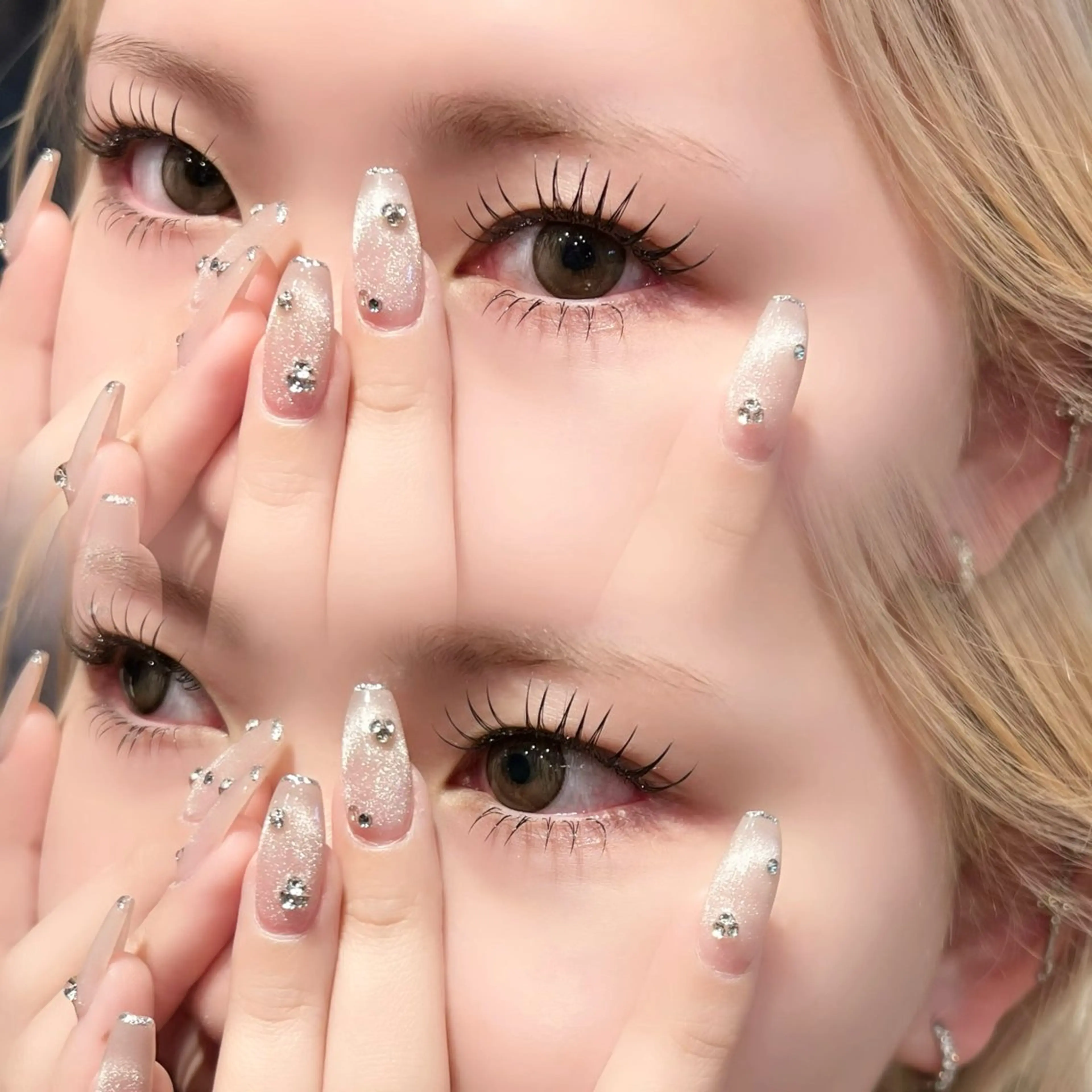 12/17 10:00​〜​＆ヘルシー練習モデル💖120分100本　エクステをつけてからパーマをかけます✨の写真