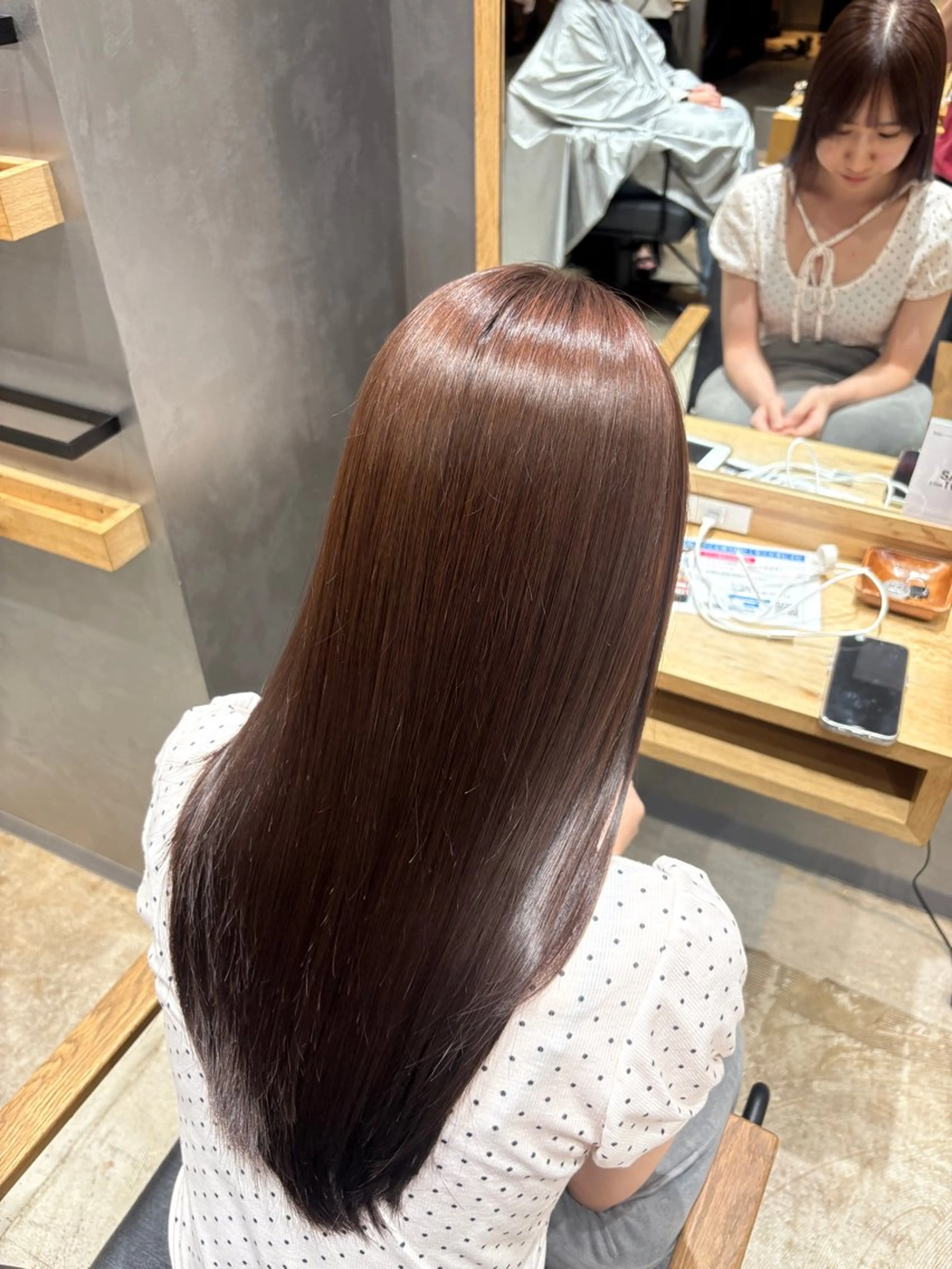 ロング カラー Inity心斎橋/ クルミのヘアスタイル