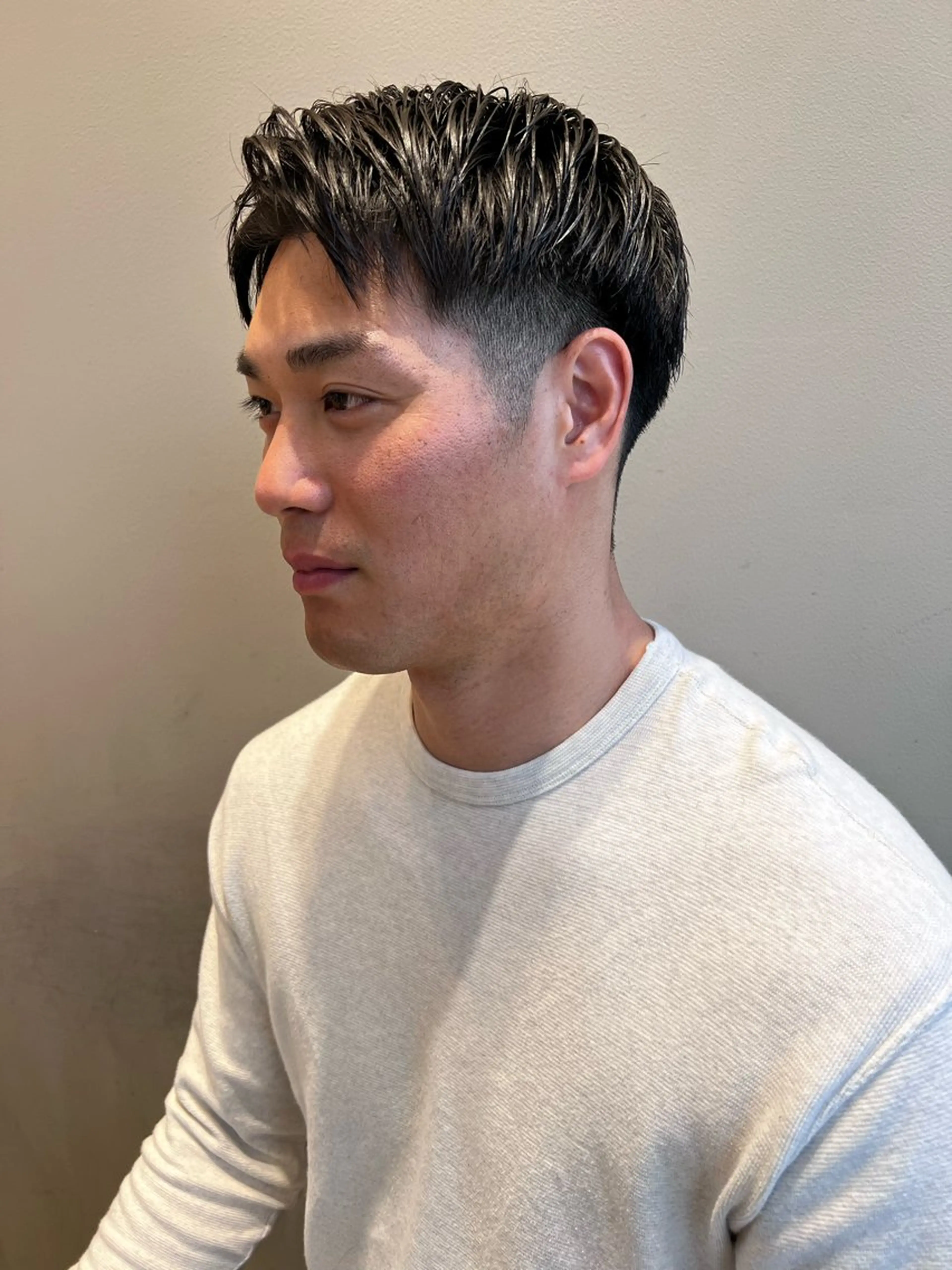 ショート カット 上西 力のヘアスタイル