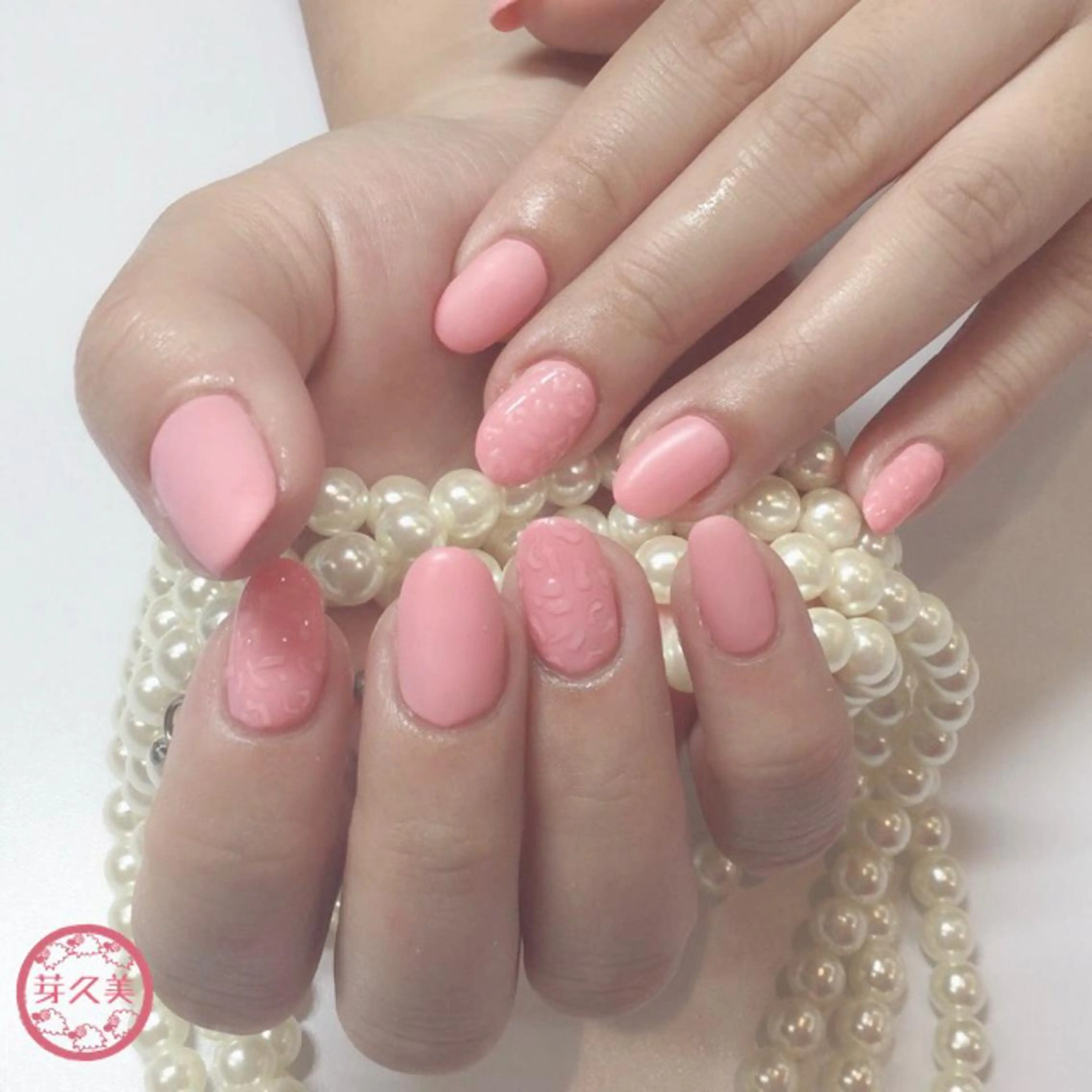 ネイル アートネイル マットネイル Megumi Nailのネイルデザイン