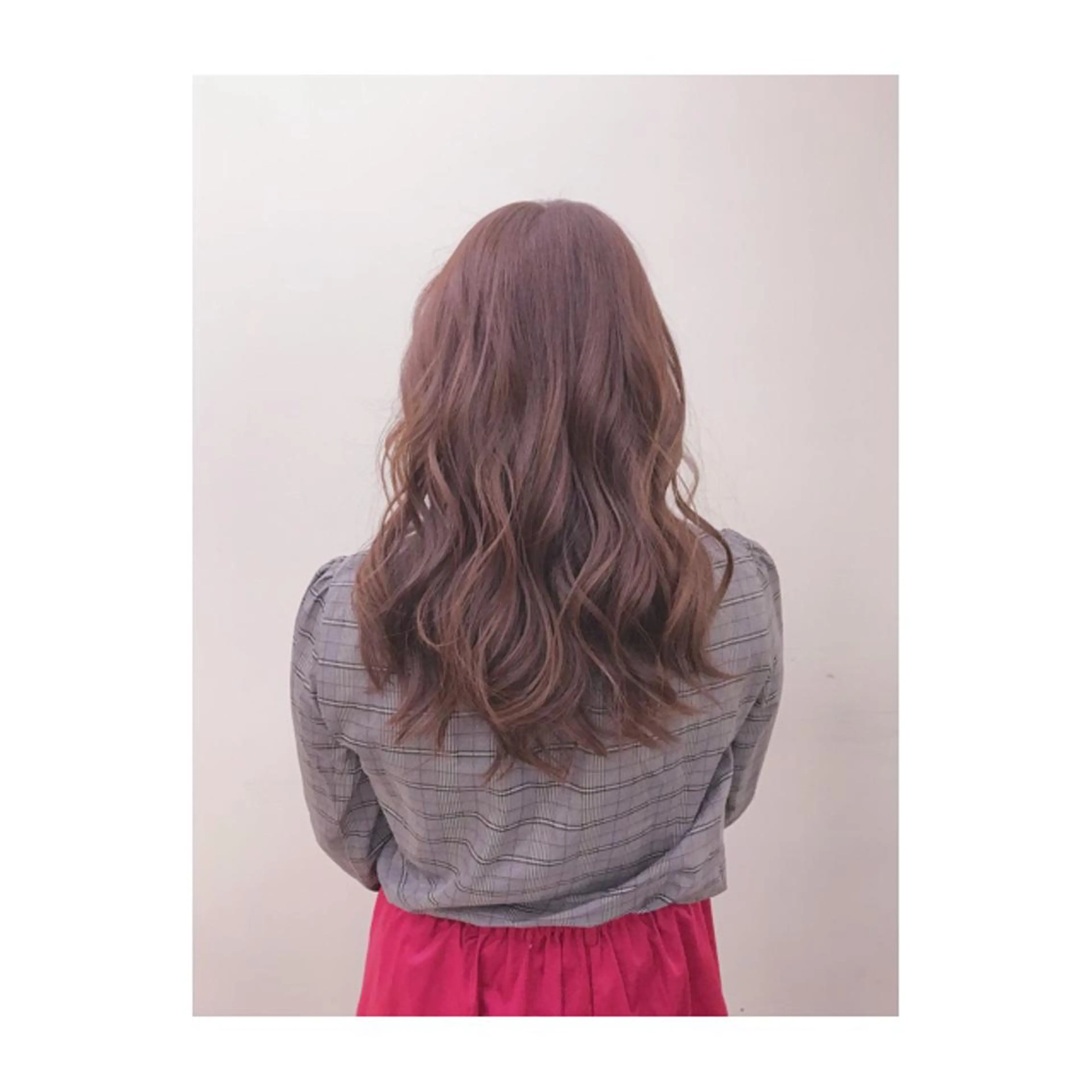 セミロング カラー 永岡 鉄平のヘアスタイル