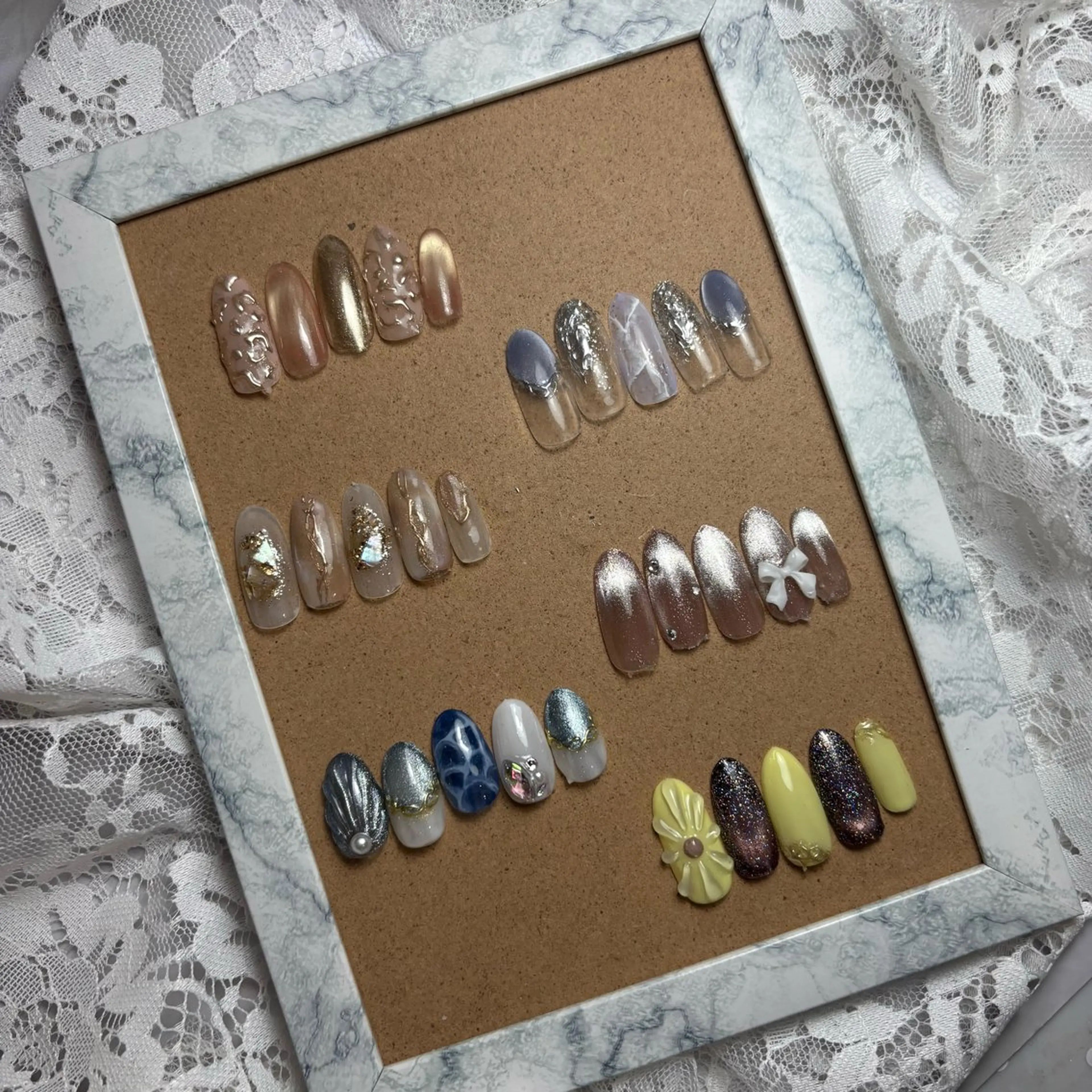 (オフ込みクーポン)定額ネイルの写真