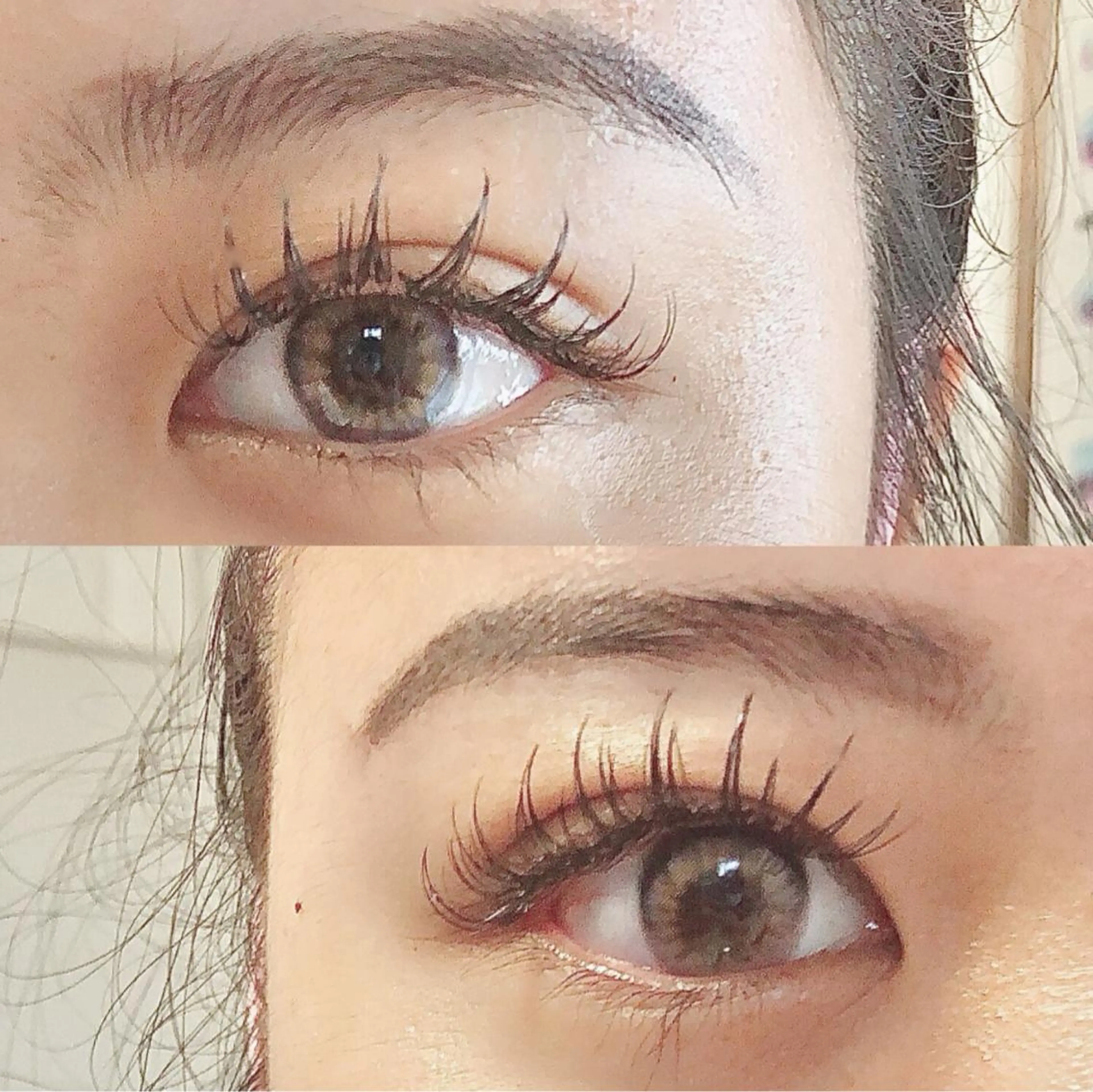 マツエク・マツパ バインドロック ワンホンマツエク Hug me eyelashのマツエク・マツパデザイン