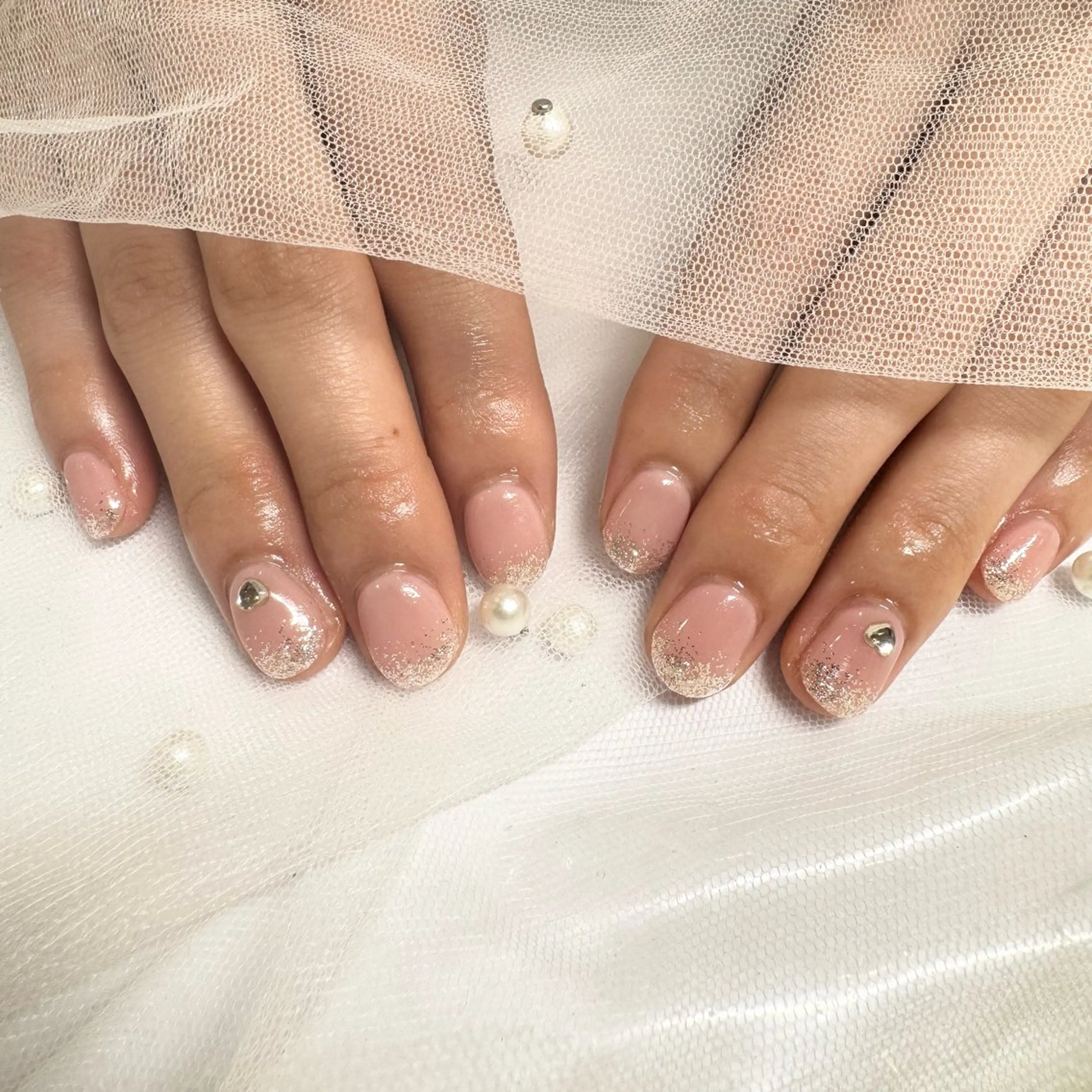 【オフ込み･オフ無し】ラメグラorカラグラorフレンチ(ベースカラーあり)の写真