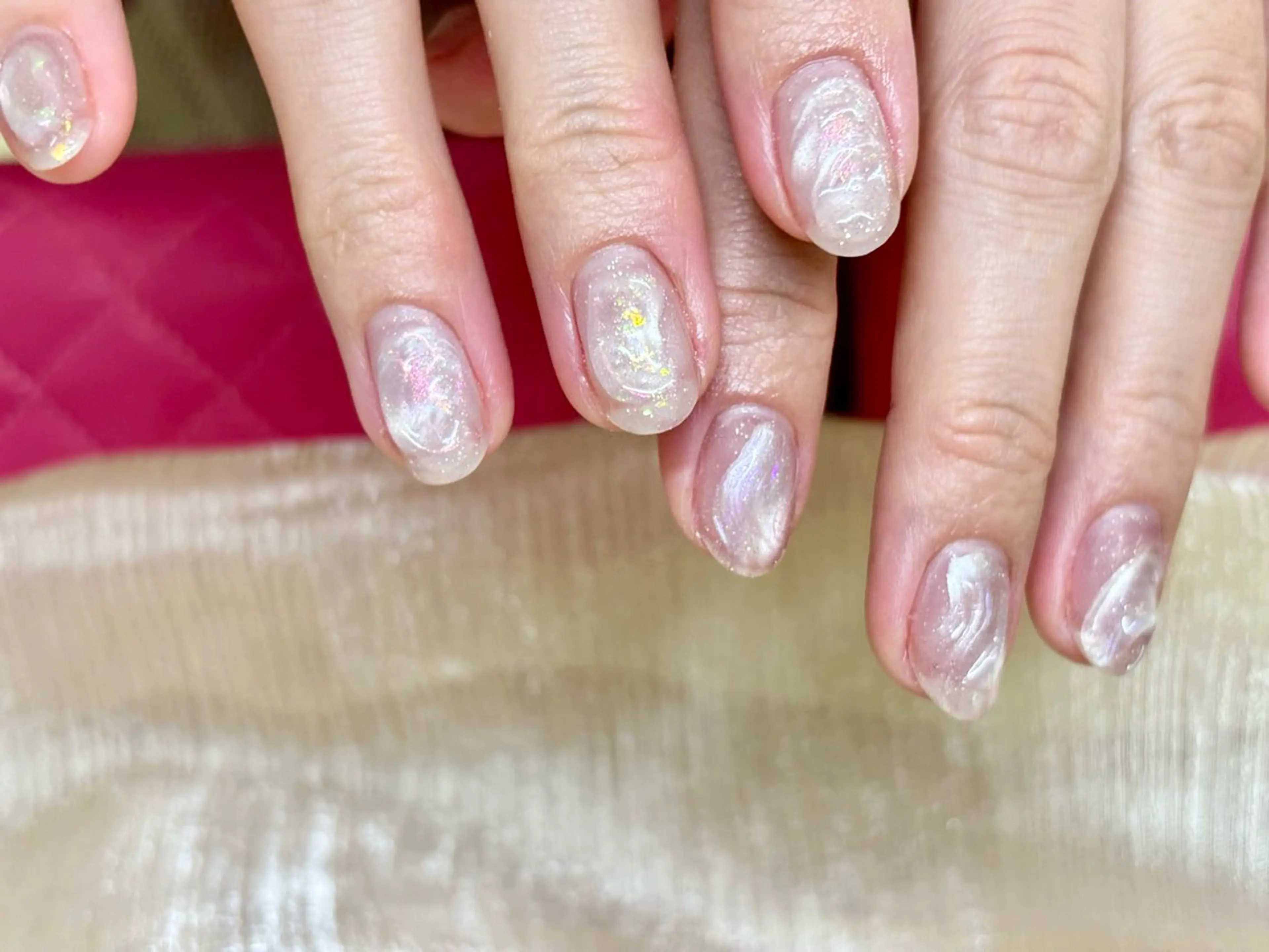 ネイル ニュアンスネイル ハンドネイル ハンドケア ETE LUNA NAILのネイルデザイン