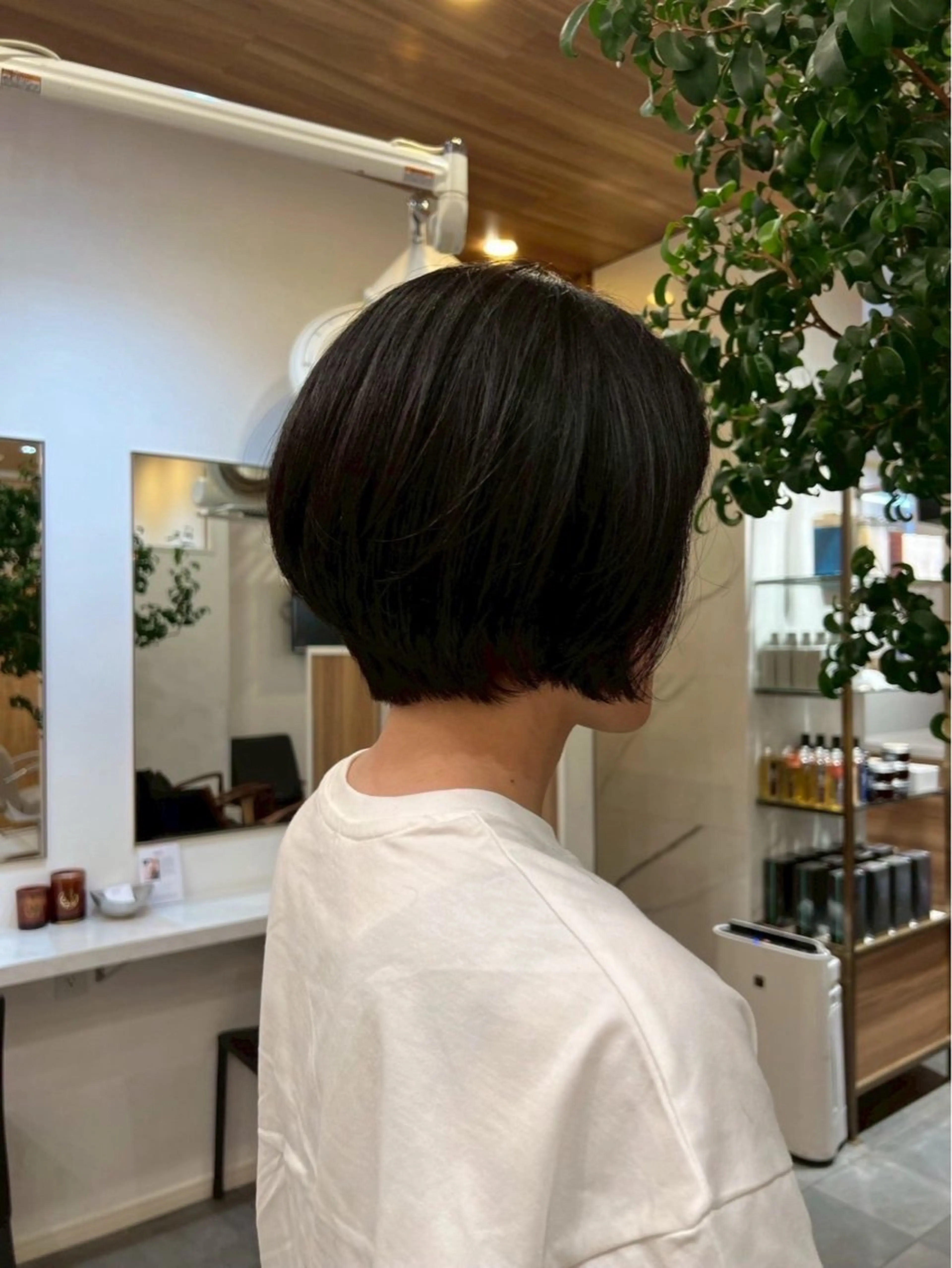 ショート カラー 根本 琴子のヘアスタイル