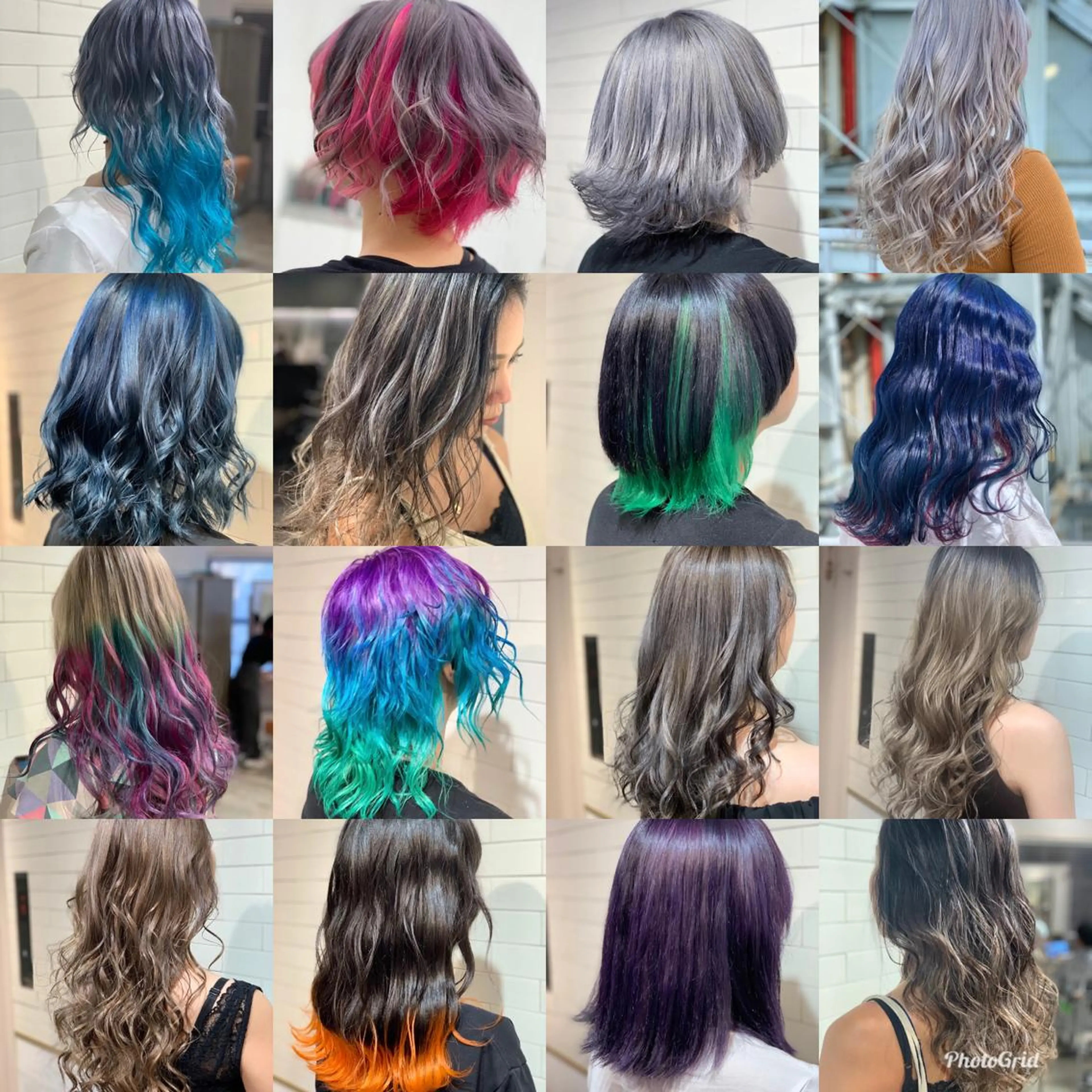 ロング カラー パーマ メンズ 髪質改善×ハイトーン 中田啄也のヘアスタイル