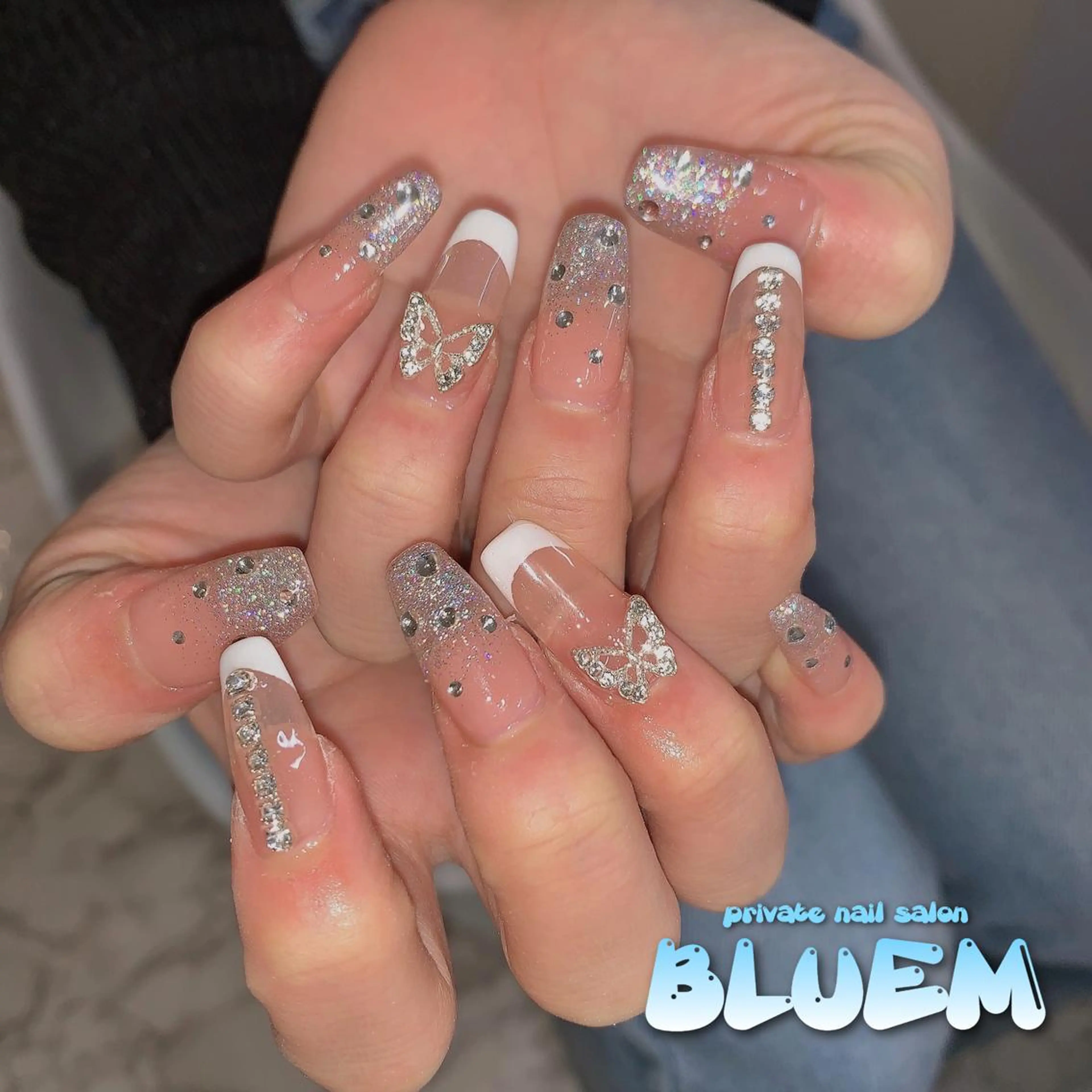 ネイル ハンドネイル BLUEM なな🐶のネイルデザイン