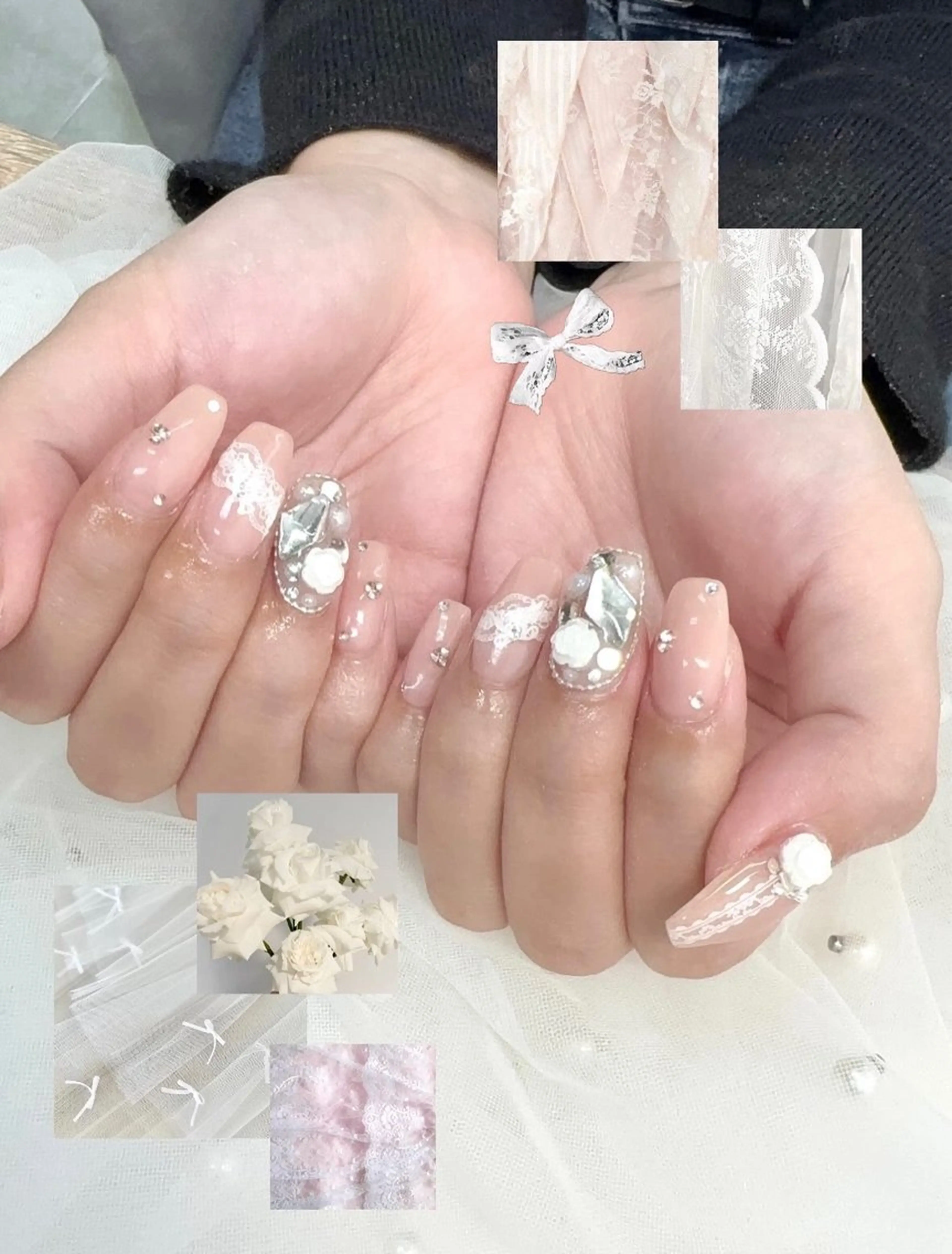 ネイル アートネイル 持ち込み ハンドネイル フットネイル Nailsalon mui.所属・中家 亜紗子のネイルデザイン