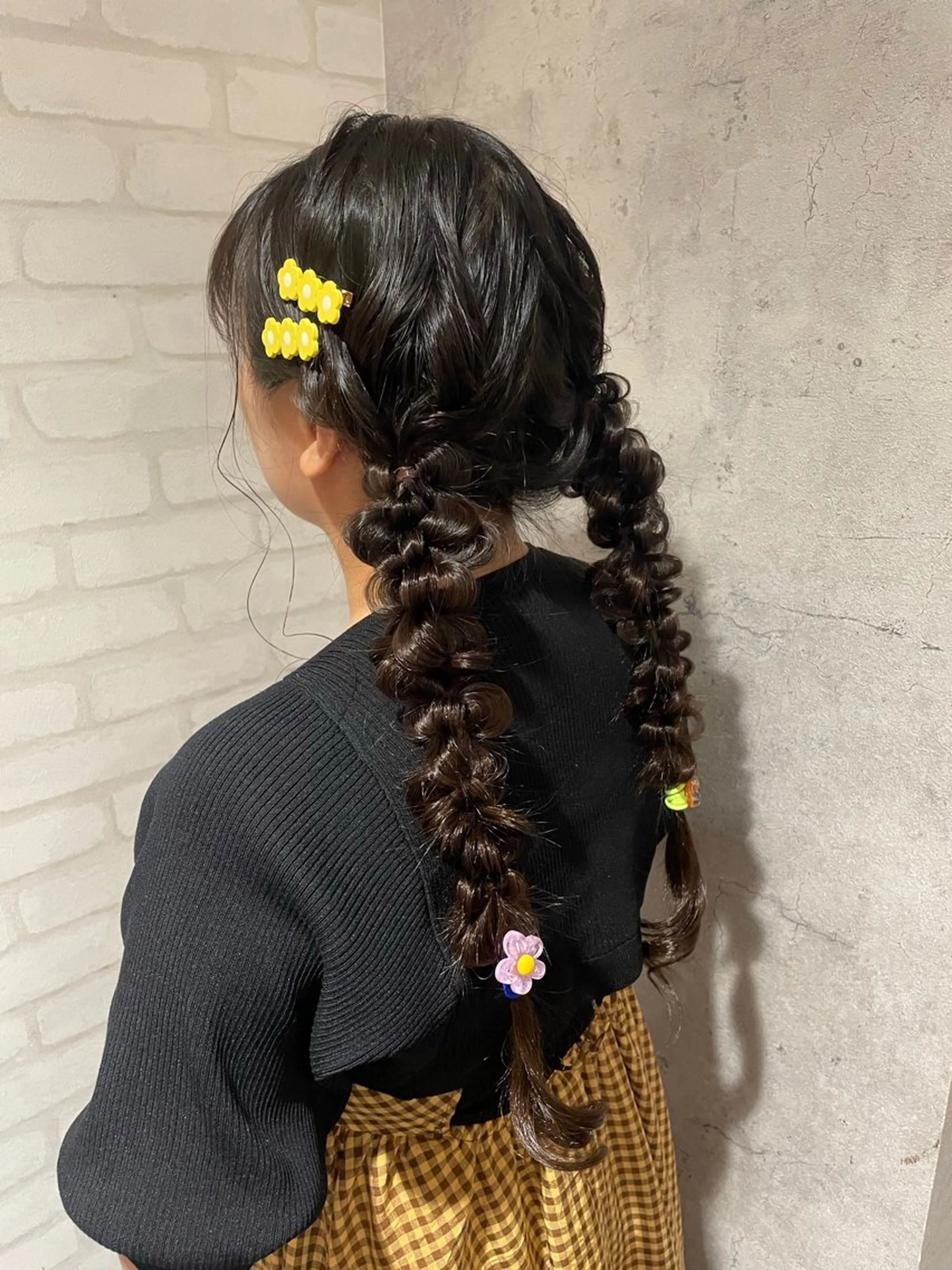 ヘアアレンジ 🦄艶カラー×韓国 NANA💎🐬のヘアスタイル