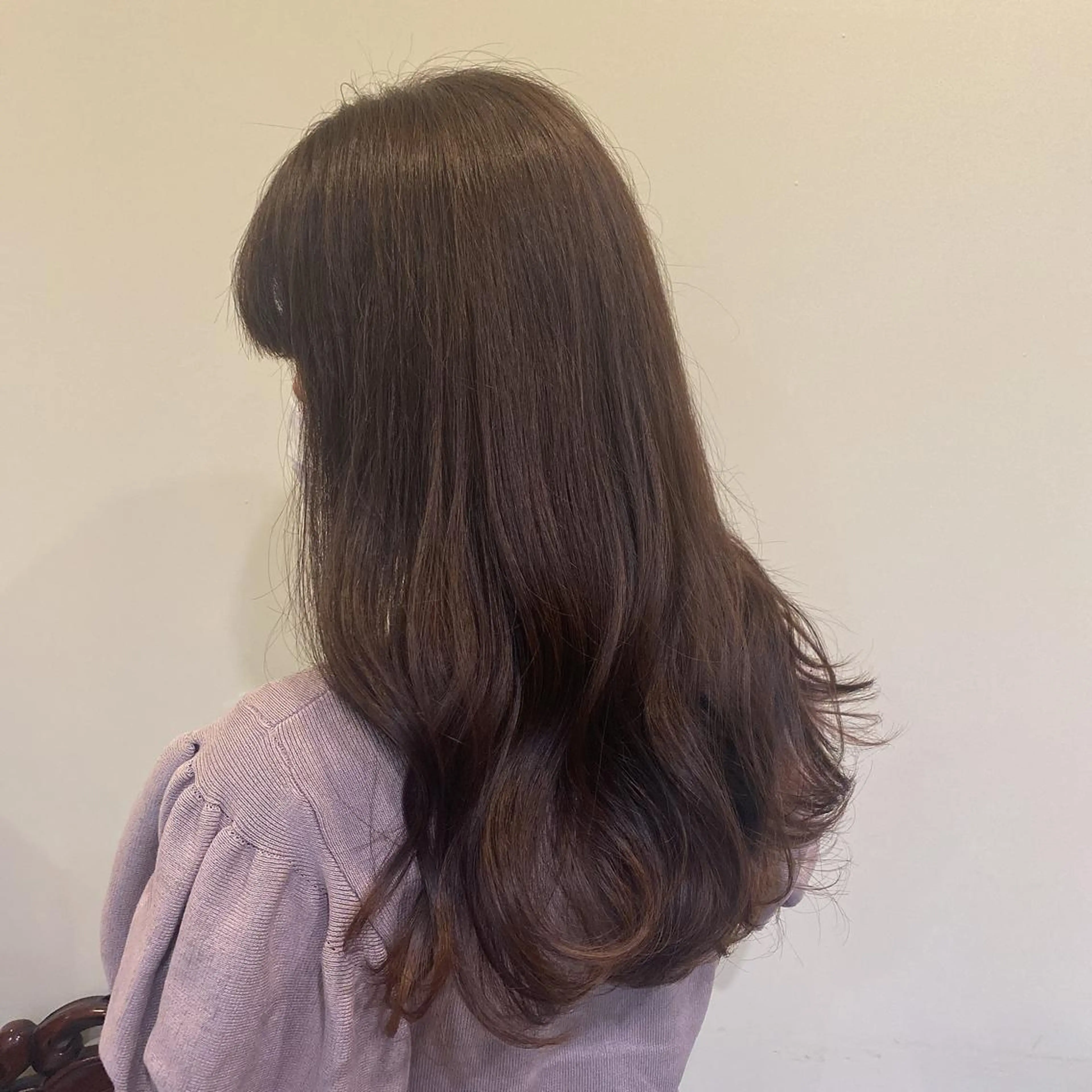 ロング ヘアカラー トリートメント ヘッドスパ 大野 美紅のヘアスタイル