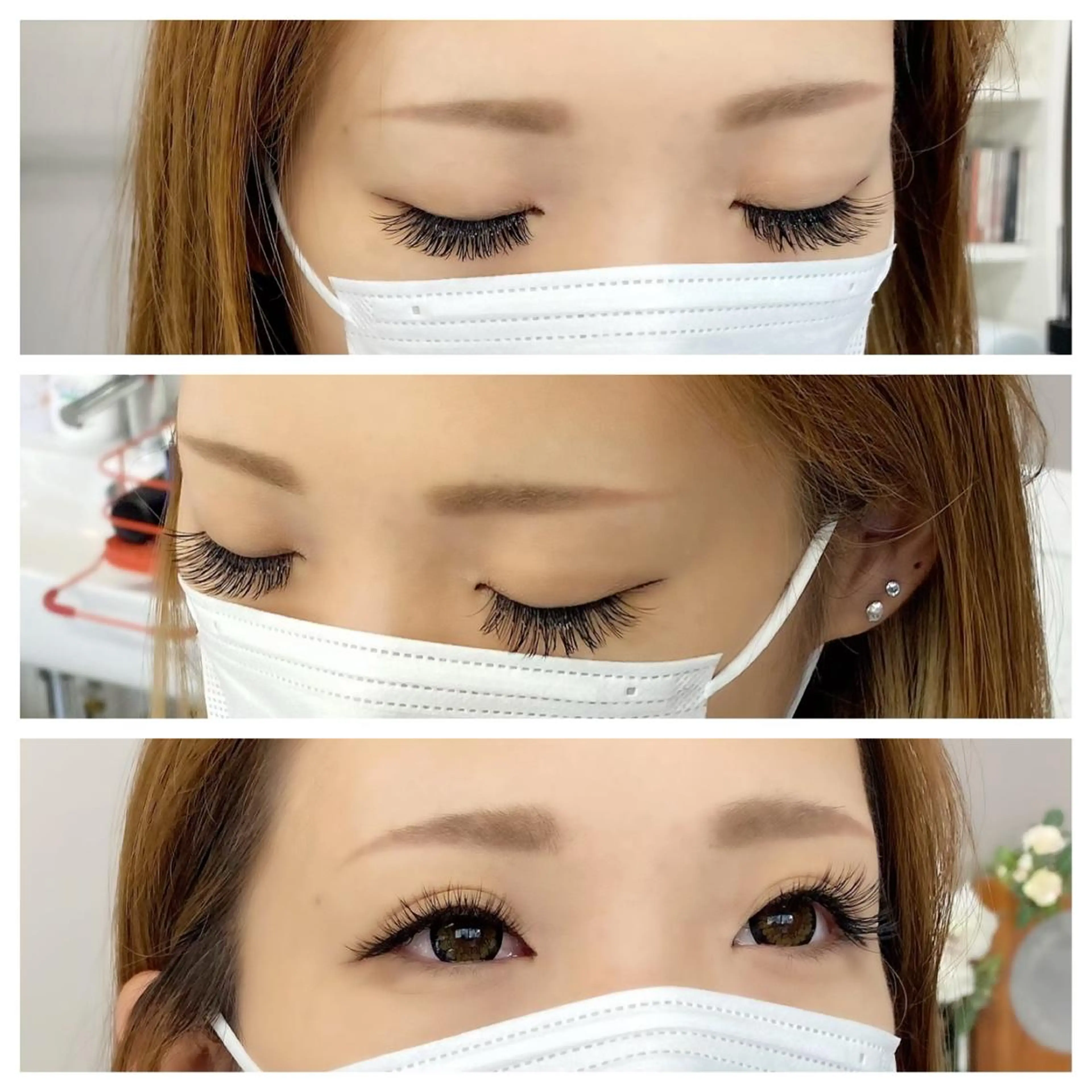 マツエク・マツパ 付け放題 Cカール キュート フラットラッシュ Jカール ma-pa所属・ma-pa eye＆hairのマツエク・マツパデザイン