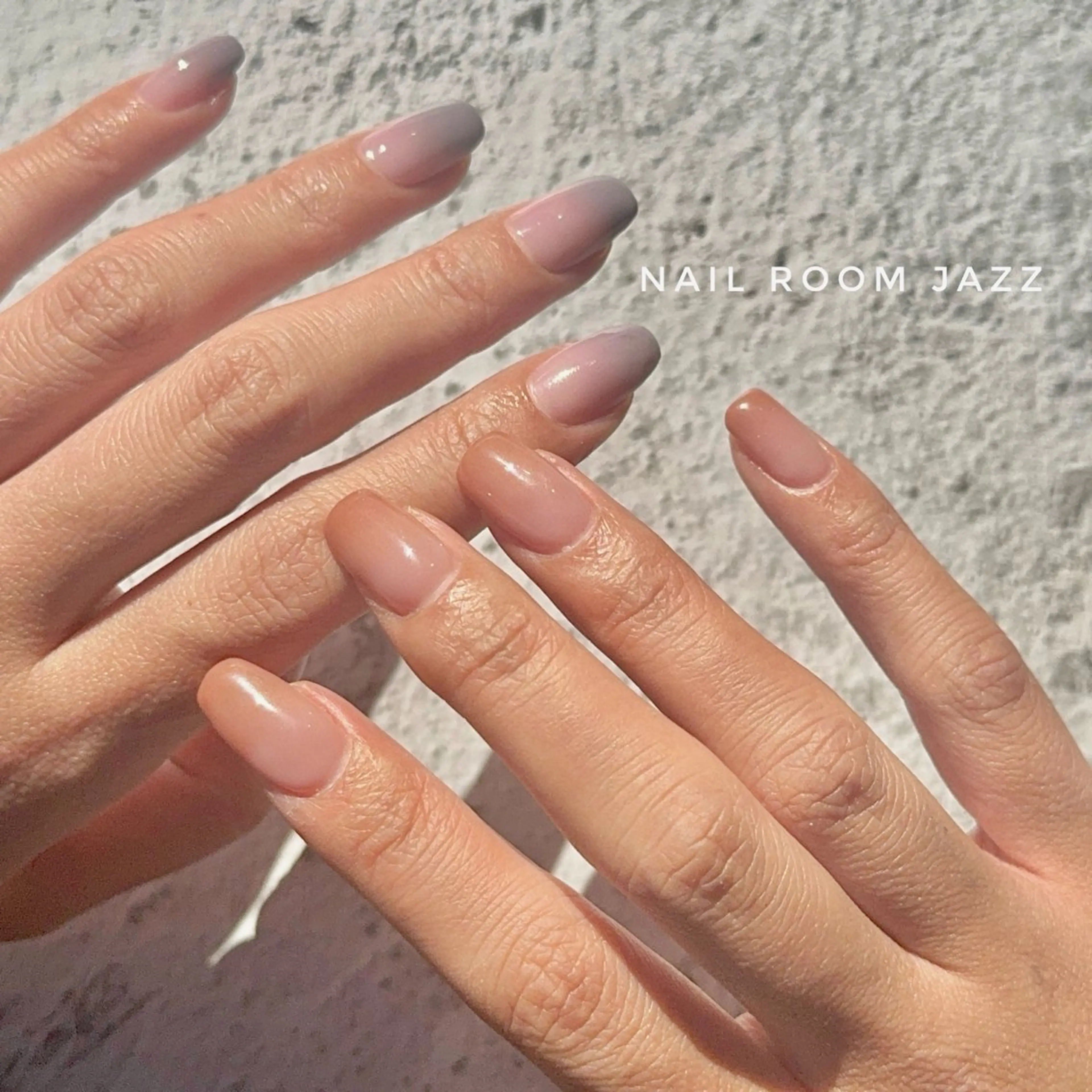 ネイル ジェルネイル グラデーション JAZZ nail roomのネイルデザイン