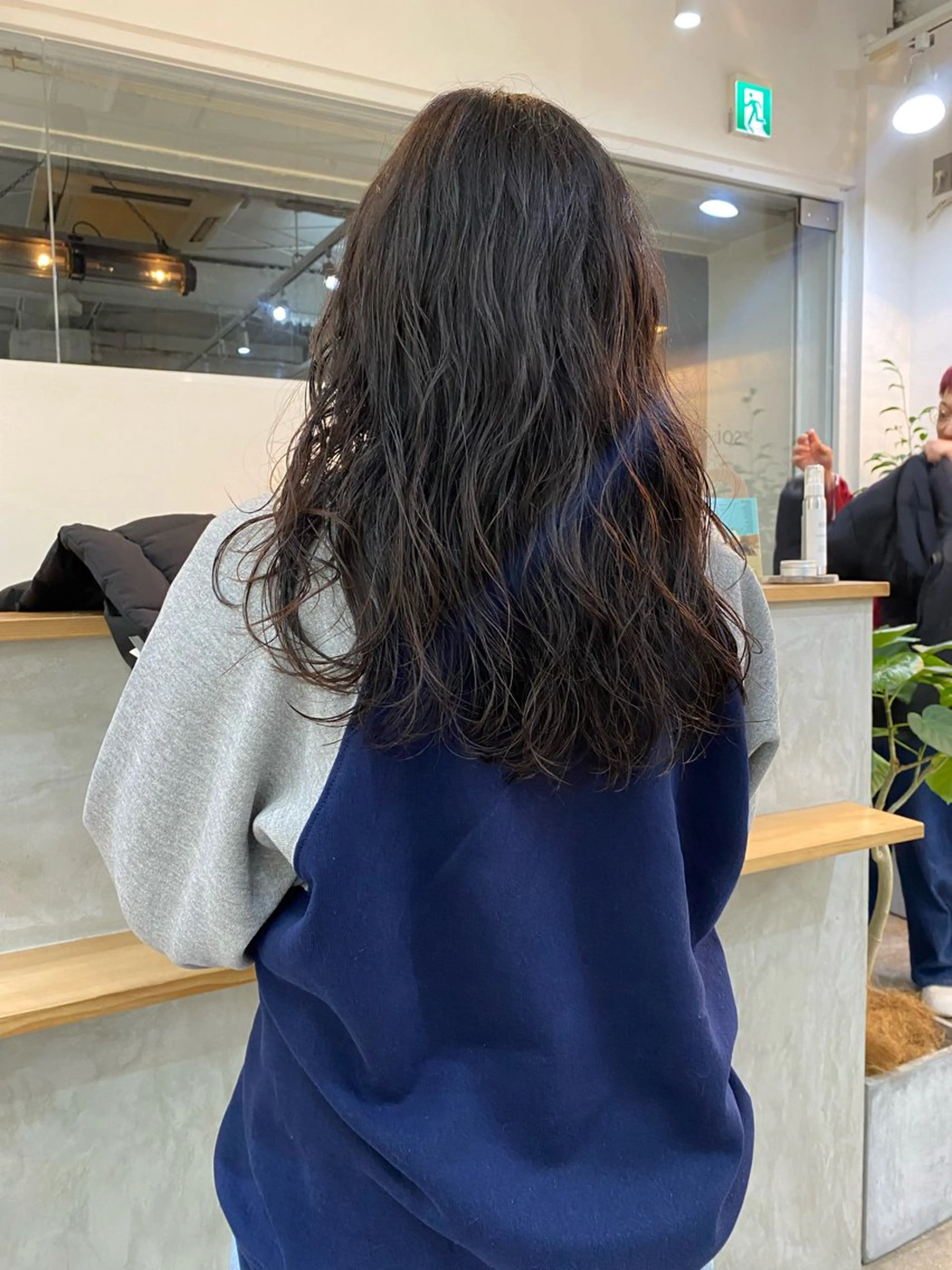 ロング パーマ ロング ニュアンスパーマ 森貴裕/ベージュ/ パーマ/オリーブのヘアスタイル