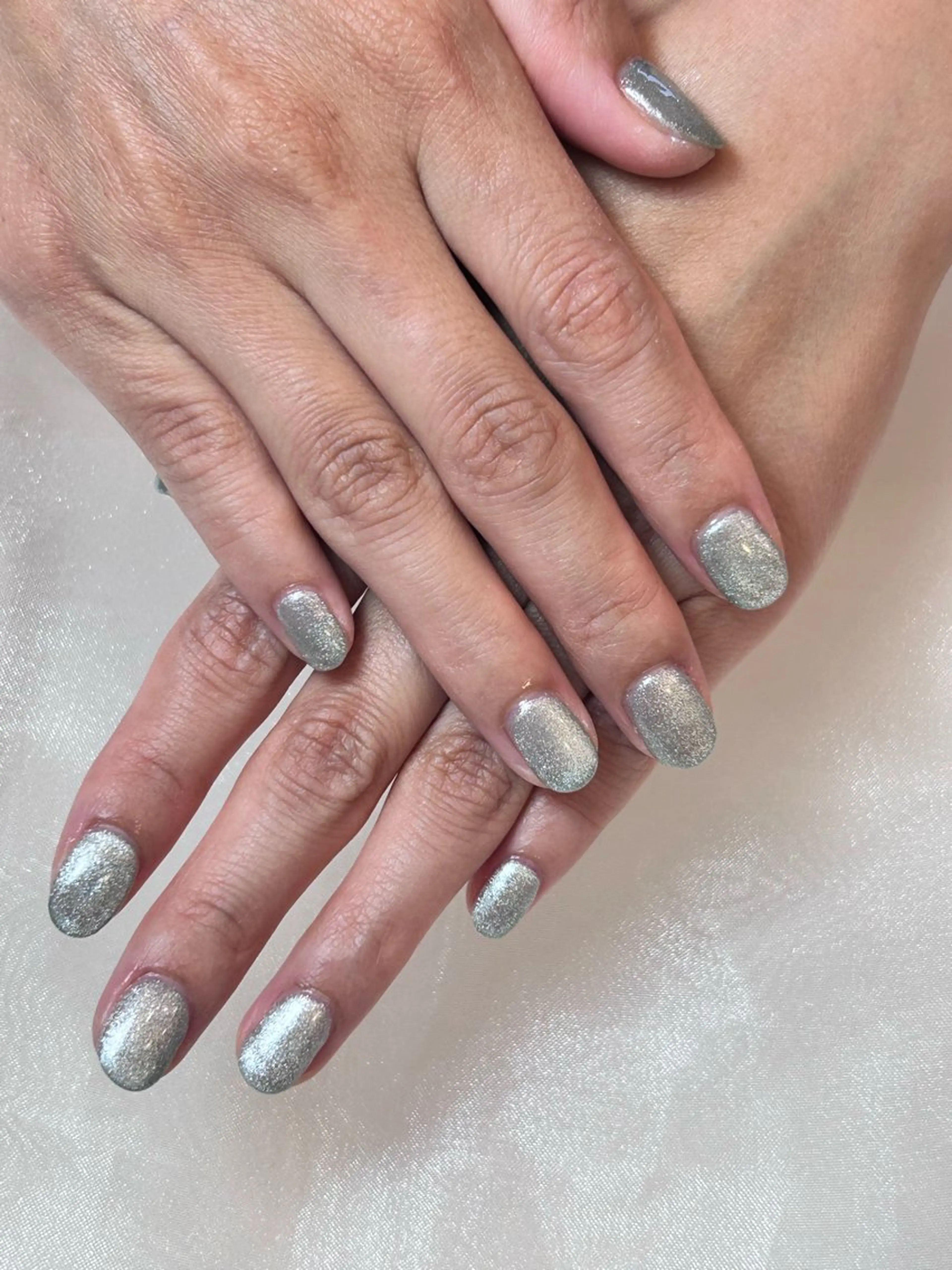 ネイル キラキラネイル マグネットネイル ハンドネイル nail yumeのネイルデザイン