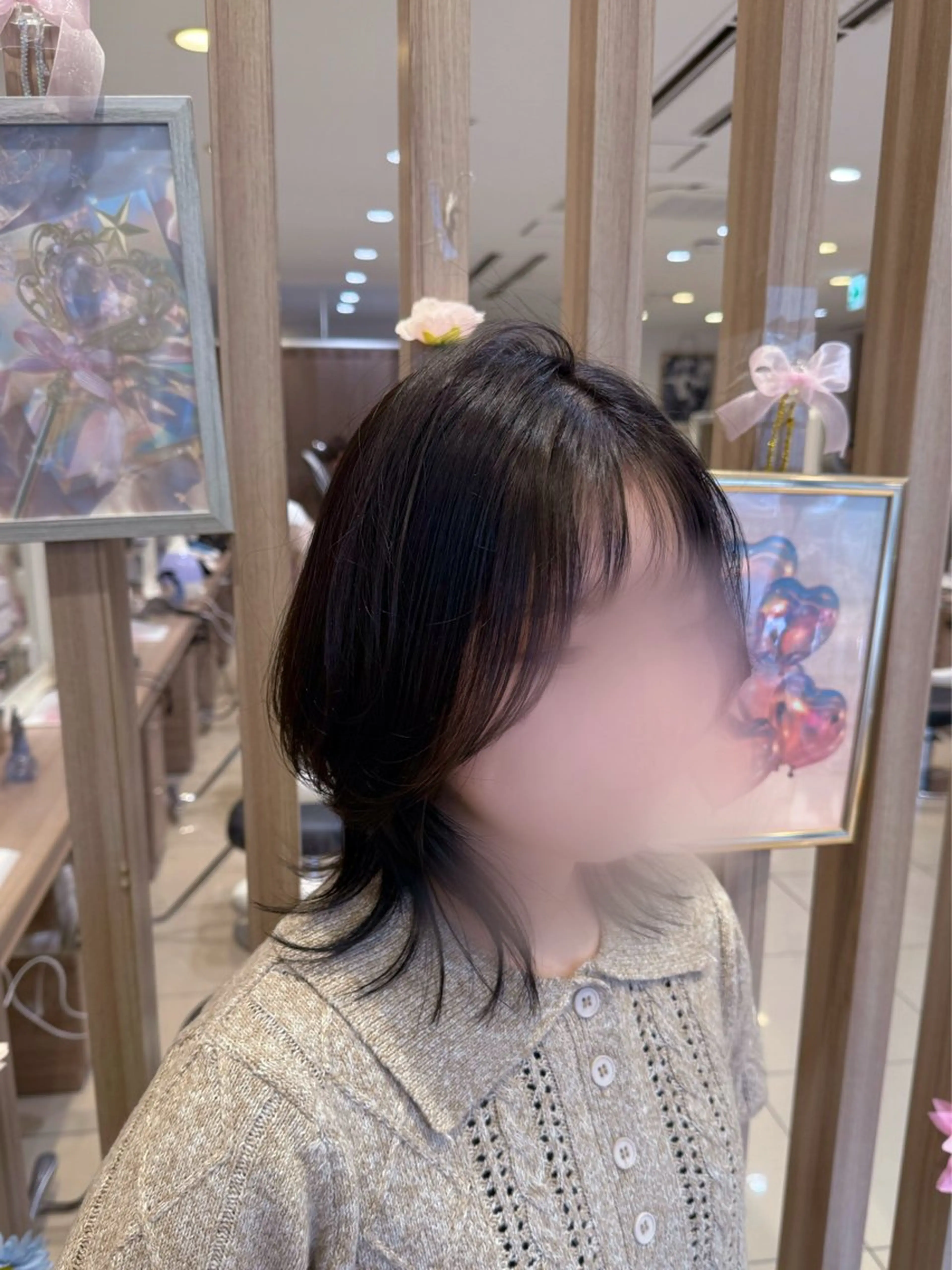 ミディアム くびれヘア くびれレイヤー レイヤーカット カット ヘアカラー トリートメント 横浜/韓国風/レイヤ ーカット/ユイナ🎀のヘアスタイル