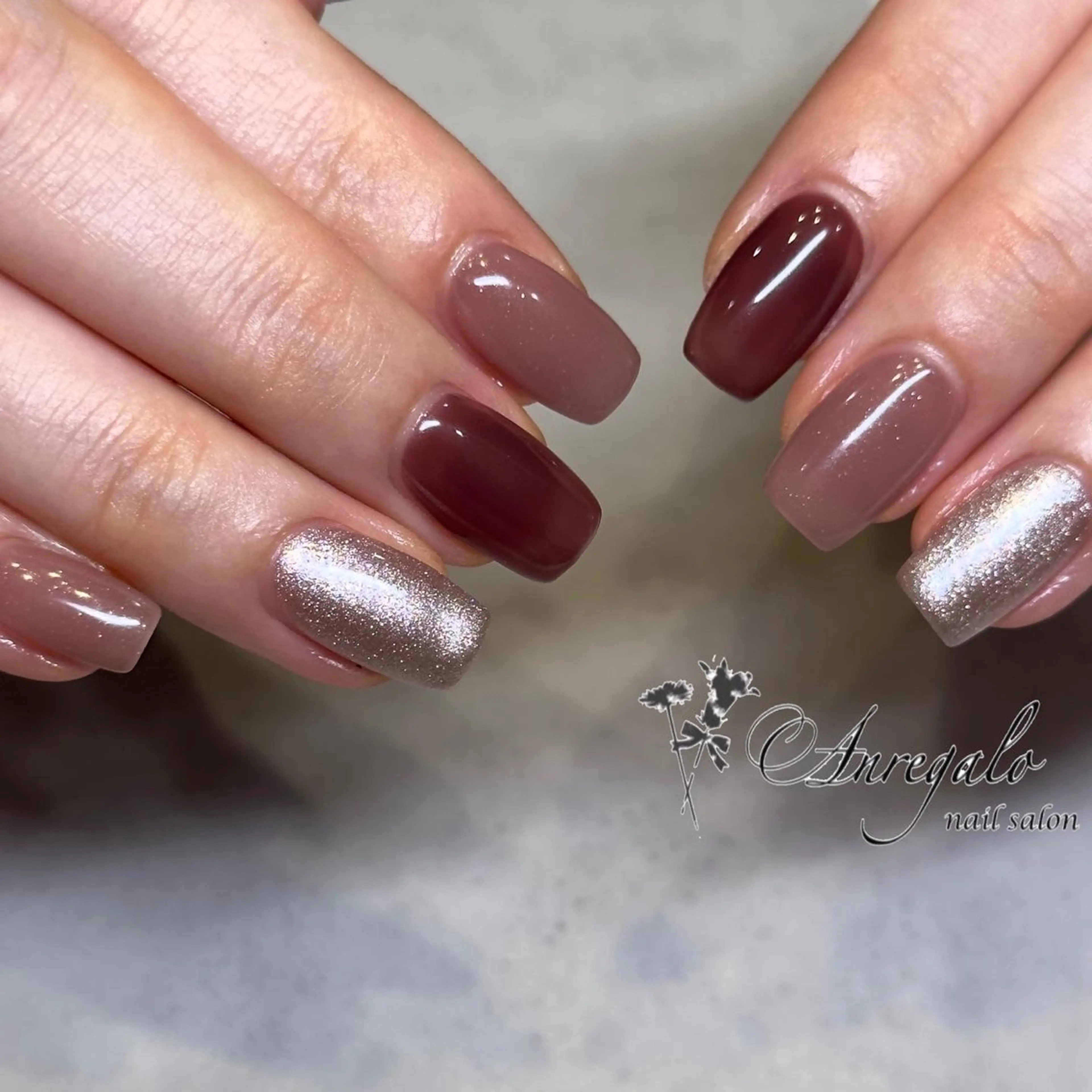 ネイル ジェルネイル パラジェル nail salon Anregalo《アンレガロ》所属・橋本 麻未のネイルデザイン
