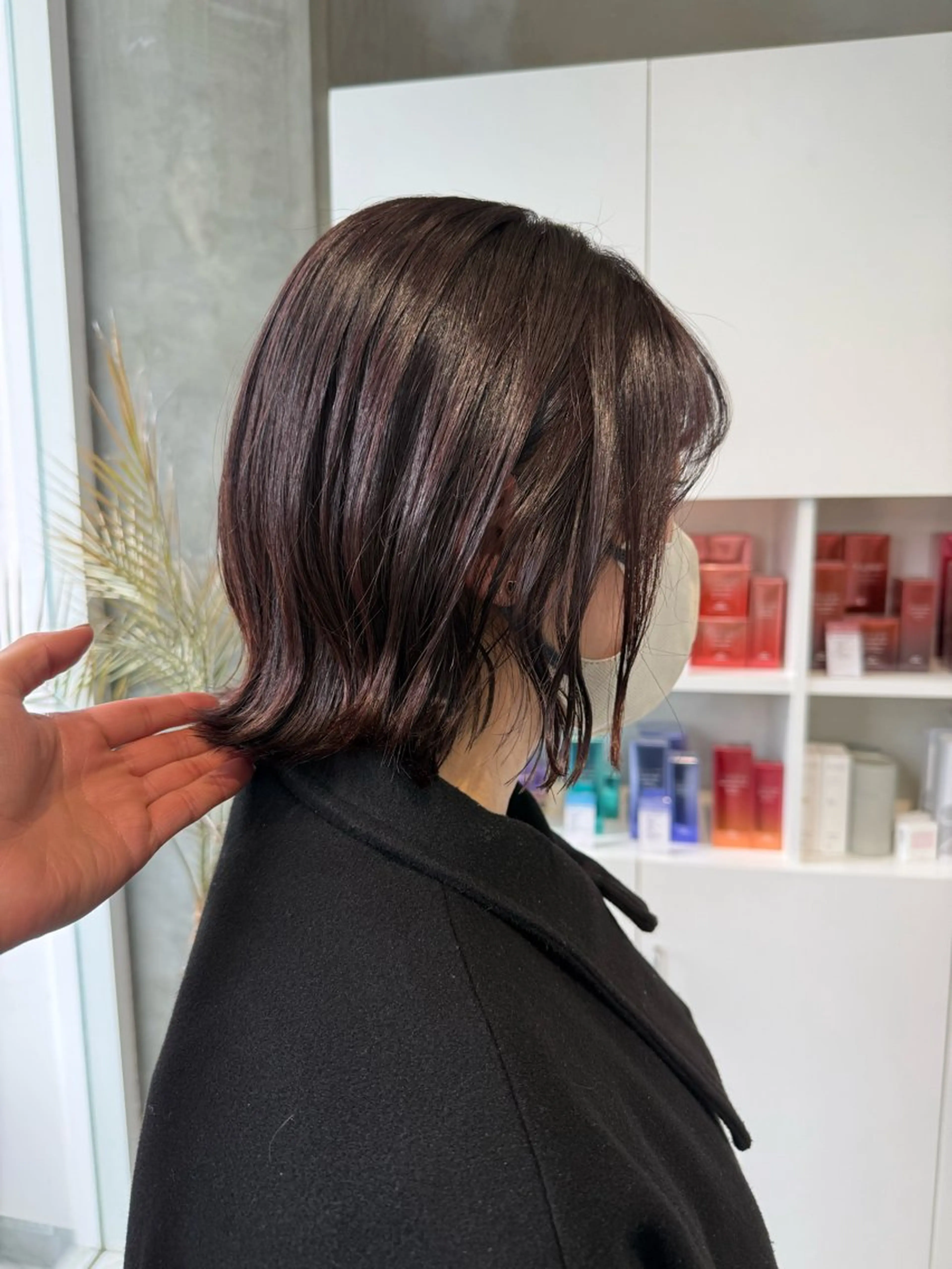 ショート カラー ボブ カット ヘアカラー カイリ /レイヤーカットのヘアスタイル